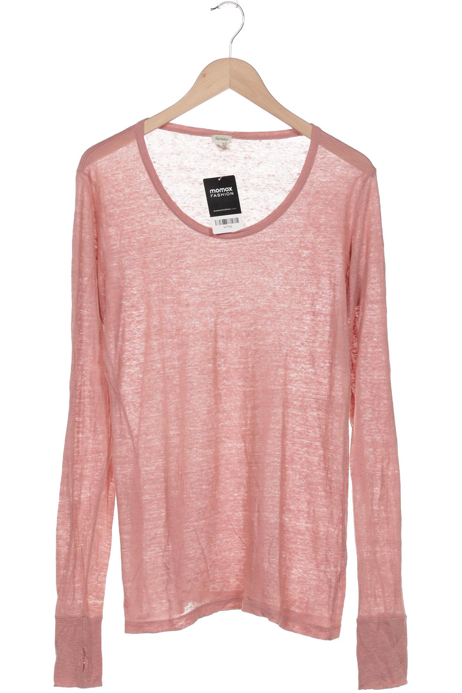 

hessnatur Damen Langarmshirt, pink, Gr. 40