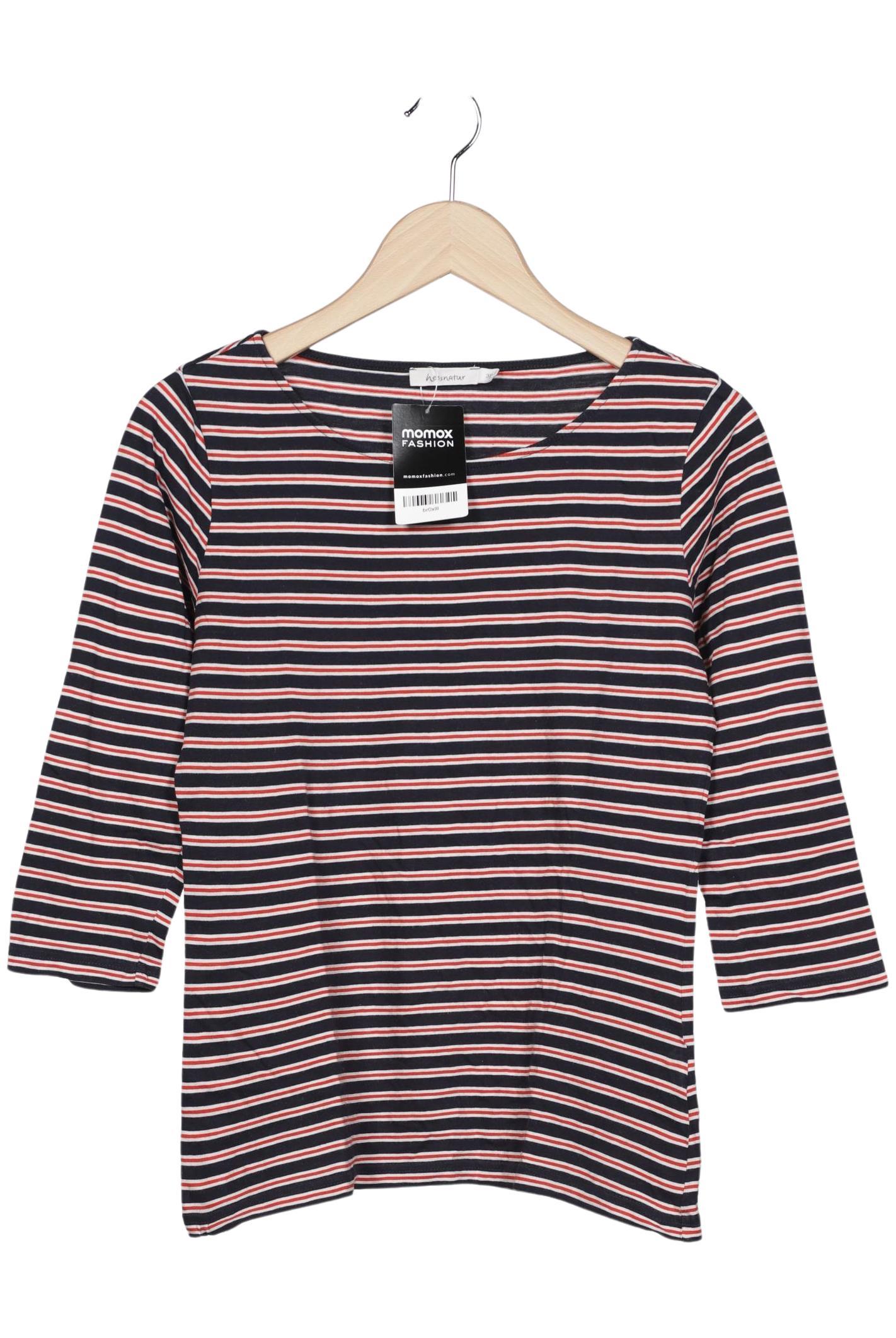 

hessnatur Damen Langarmshirt, mehrfarbig, Gr. 38