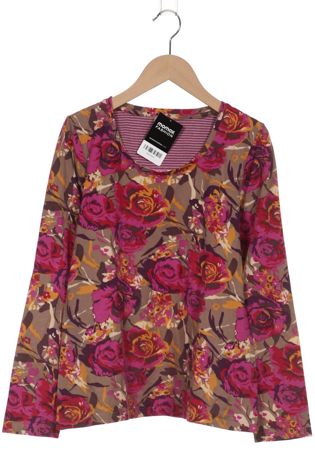 

hessnatur Damen Langarmshirt, braun, Gr. 36