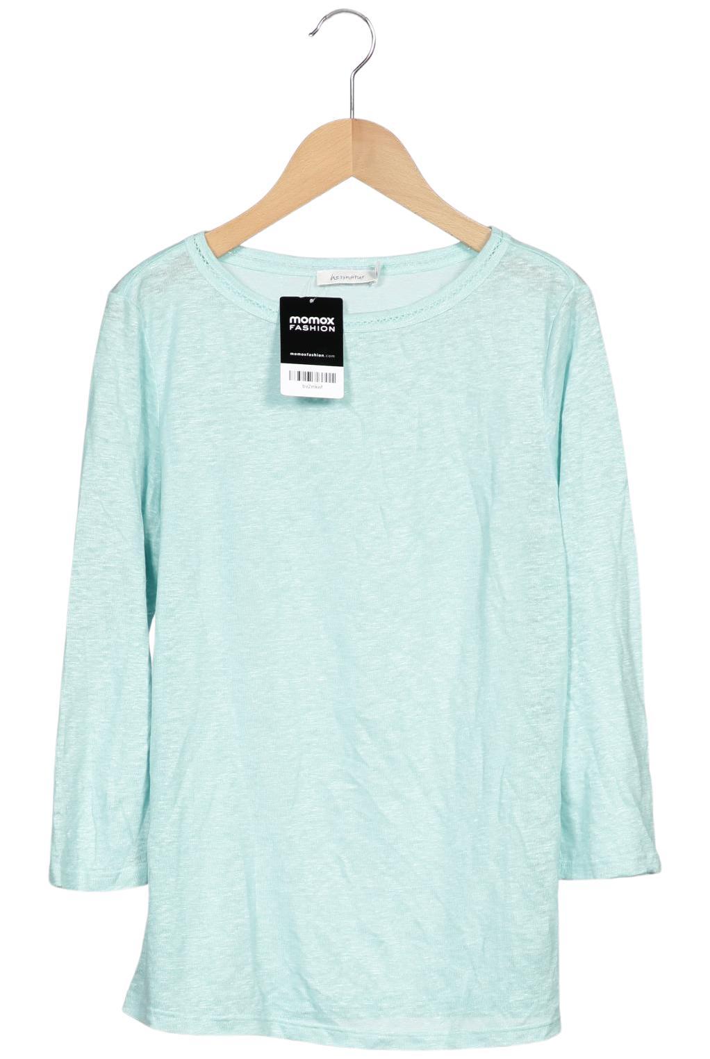 

hessnatur Damen Langarmshirt, hellblau, Gr. 38