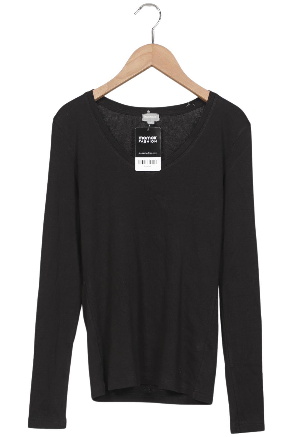 

hessnatur Damen Langarmshirt, schwarz, Gr. 34