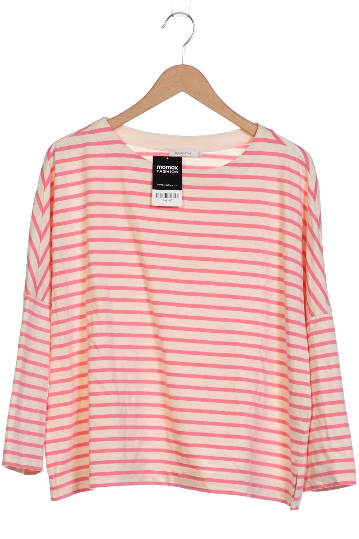 

hessnatur Damen Langarmshirt, pink, Gr. 46