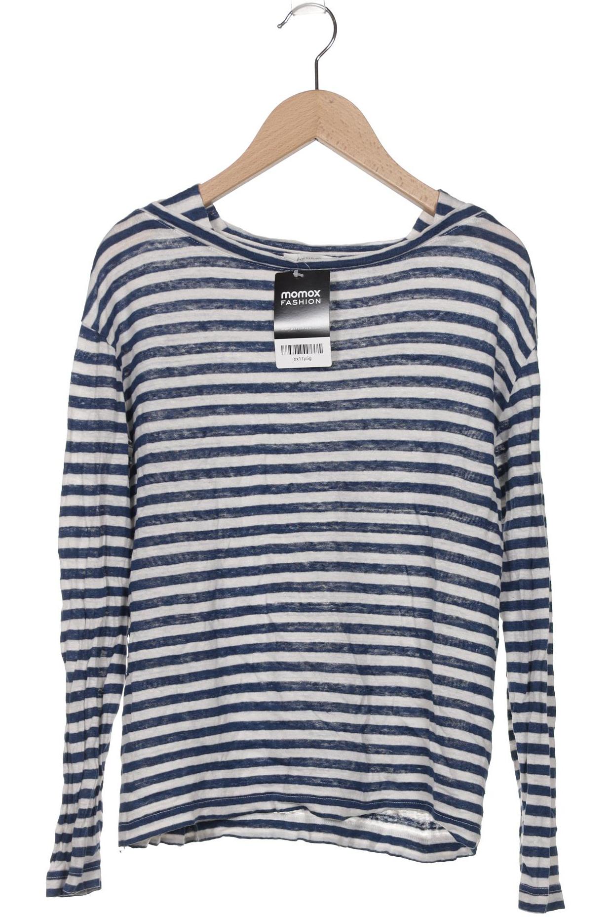 

hessnatur Damen Langarmshirt, marineblau, Gr. 36
