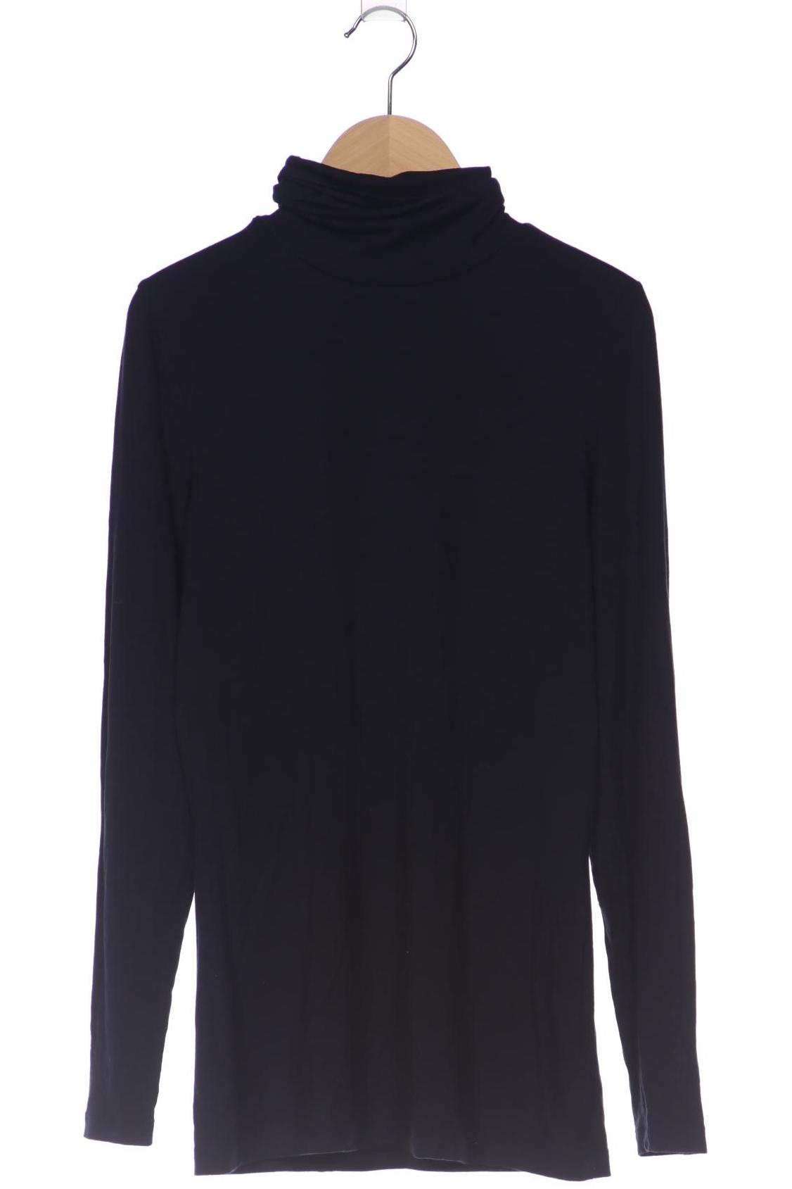 

hessnatur Damen Langarmshirt, marineblau, Gr. 36