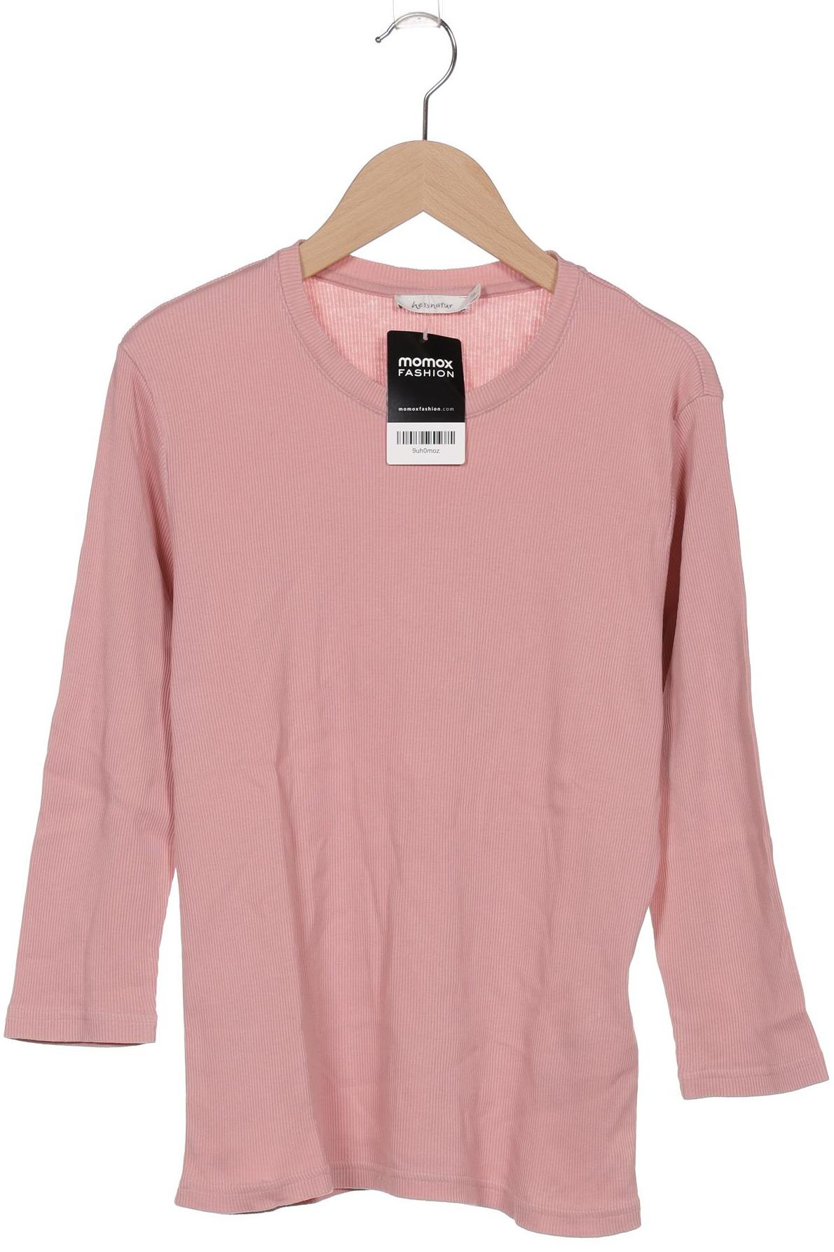 

hessnatur Damen Langarmshirt, pink, Gr. 38