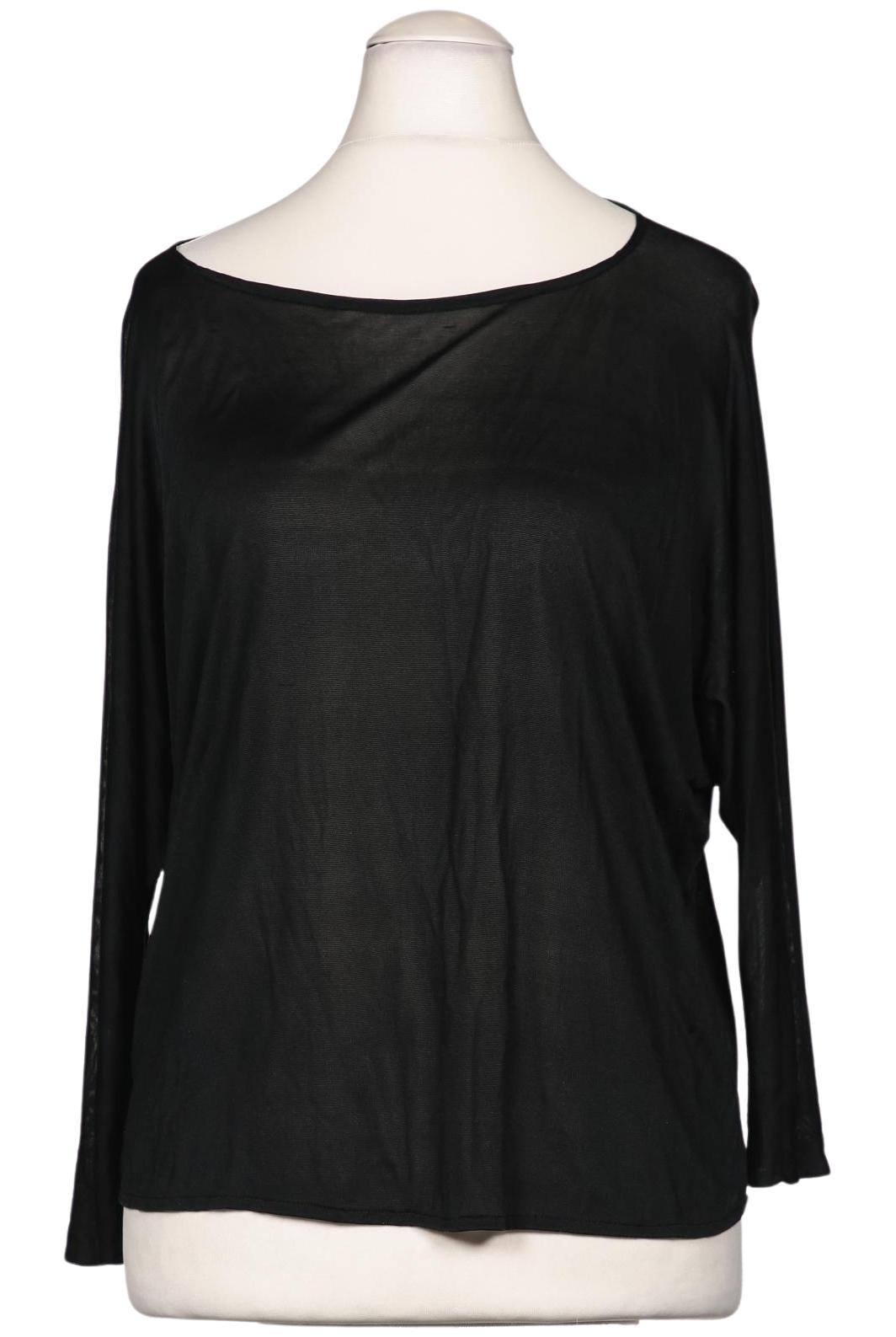 

hessnatur Damen Langarmshirt, schwarz, Gr. 38