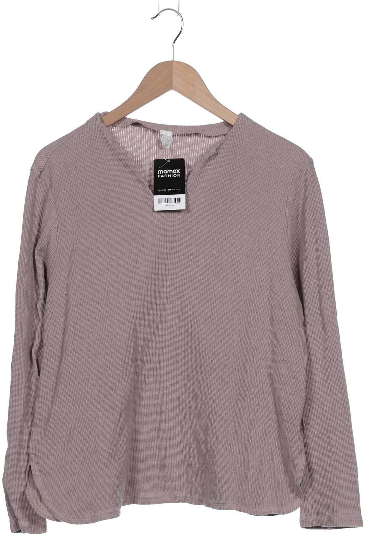 

hessnatur Damen Langarmshirt, beige, Gr. 38