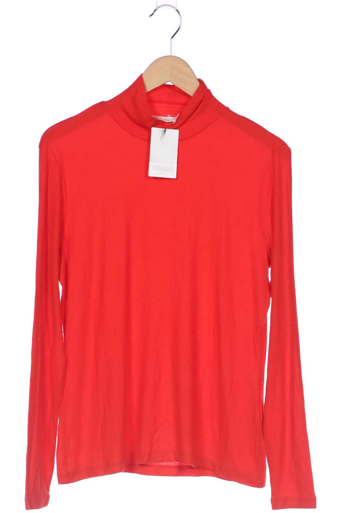 

hessnatur Damen Langarmshirt, rot, Gr. 44