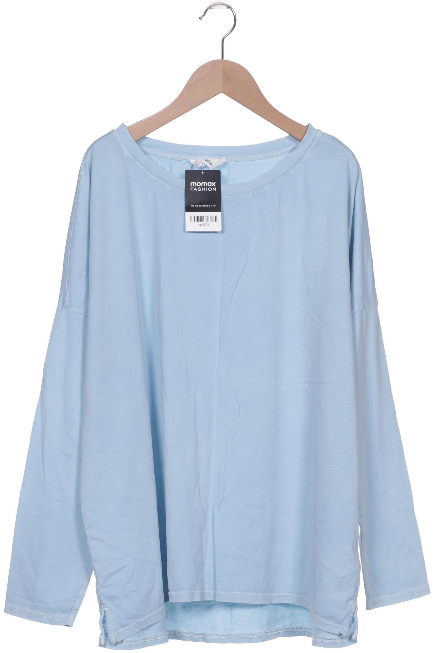 

hessnatur Damen Langarmshirt, hellblau