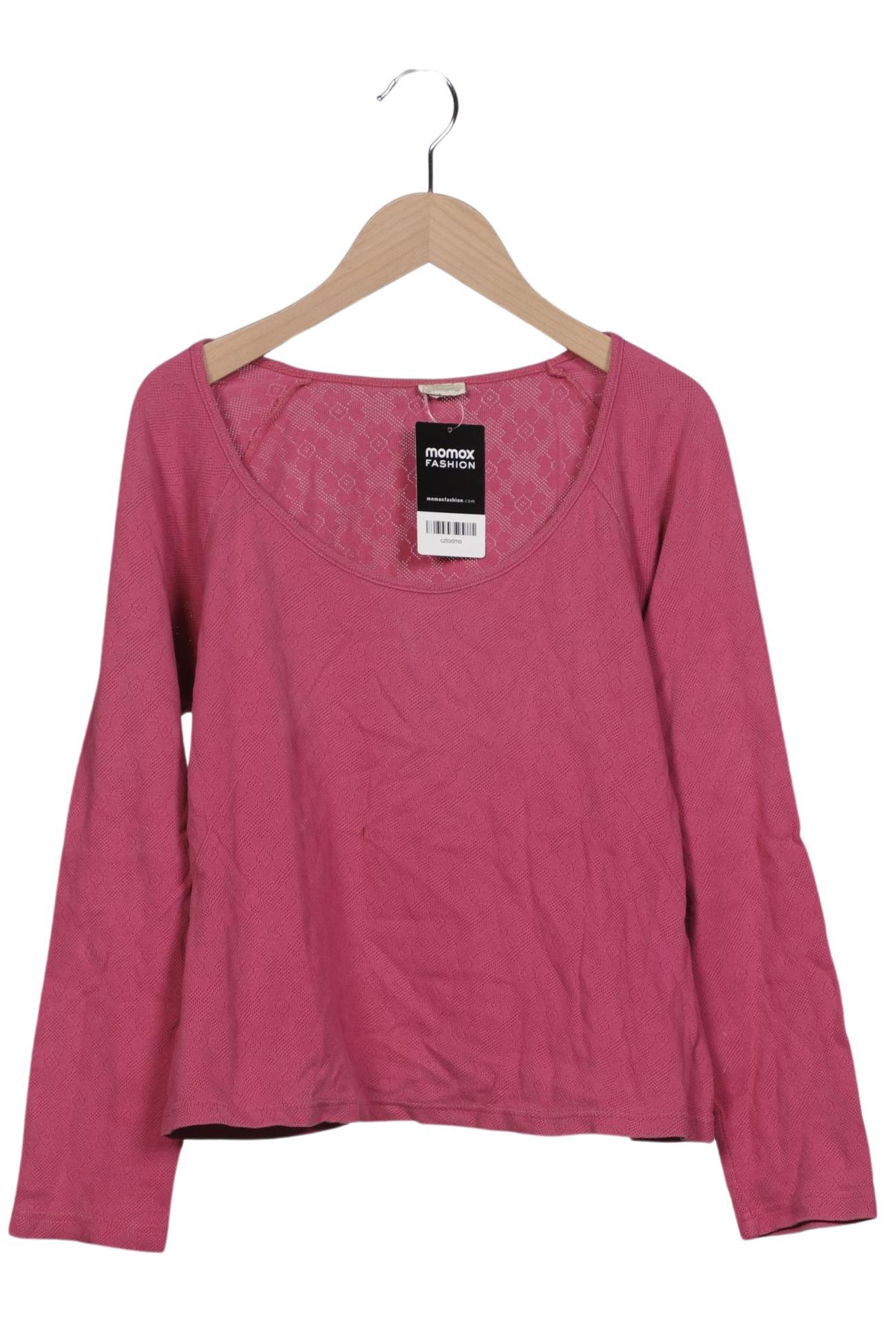 

hessnatur Damen Langarmshirt, pink, Gr. 38