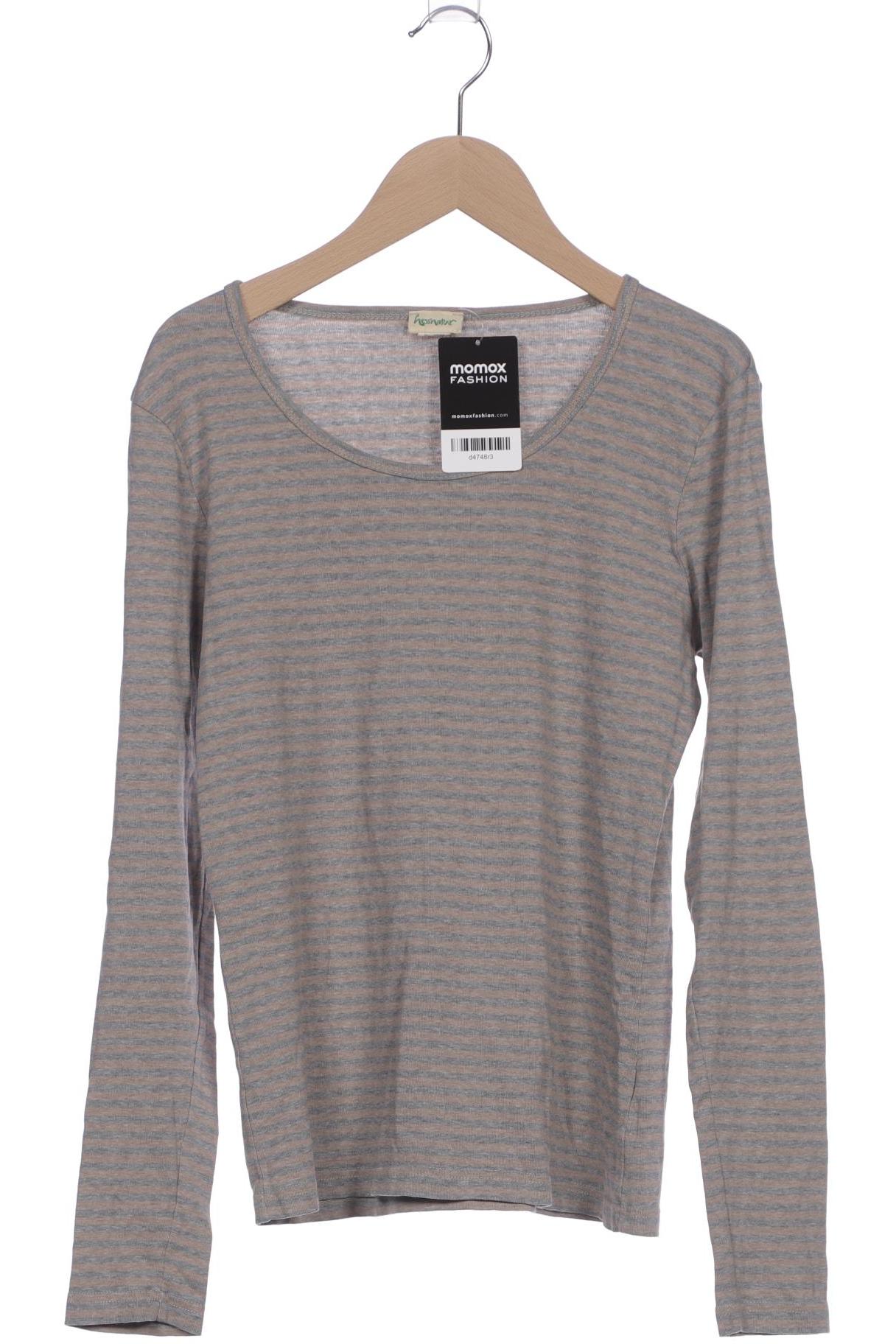 

hessnatur Damen Langarmshirt, grau, Gr. 36