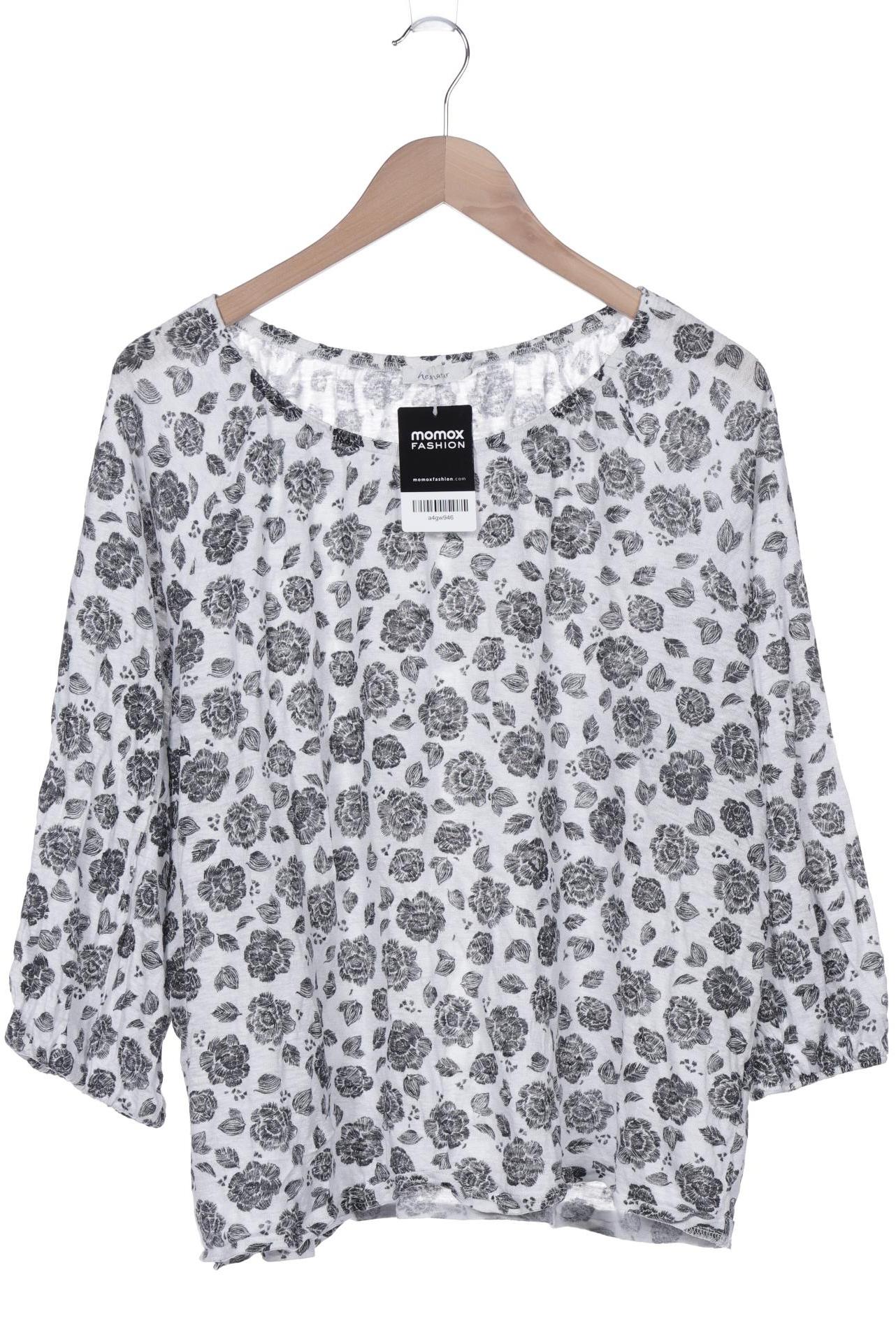 

hessnatur Damen Langarmshirt, weiß, Gr. 48