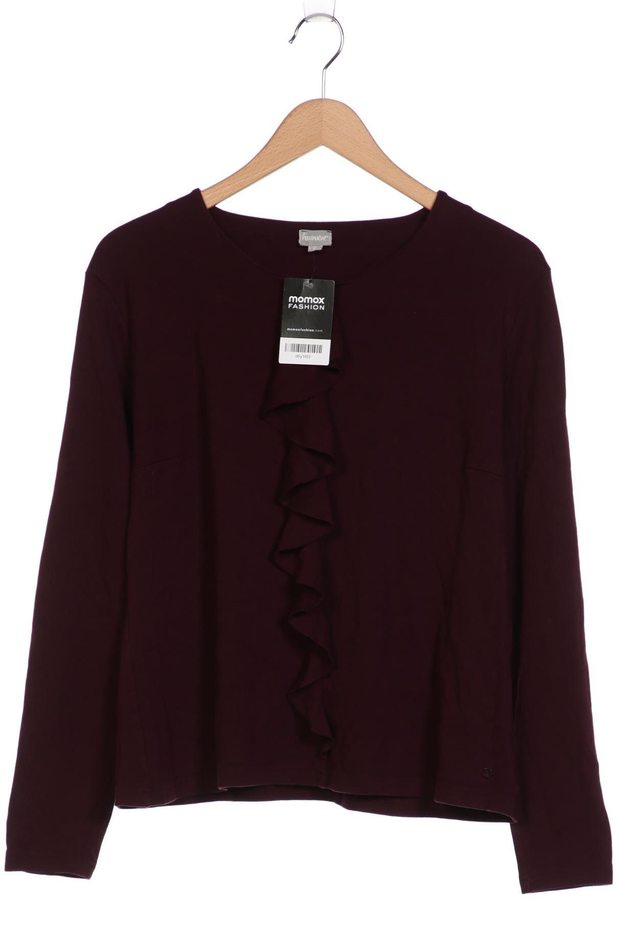 

hessnatur Damen Langarmshirt, bordeaux, Gr. 46