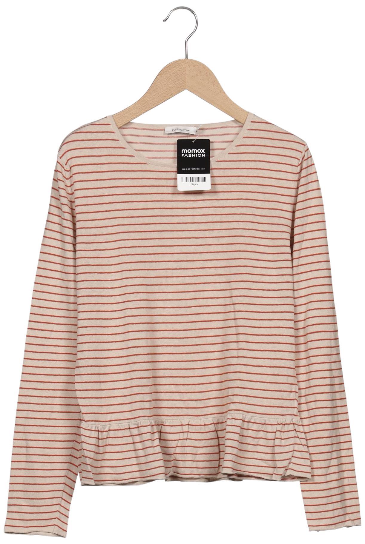 

hessnatur Damen Langarmshirt, beige, Gr. 34