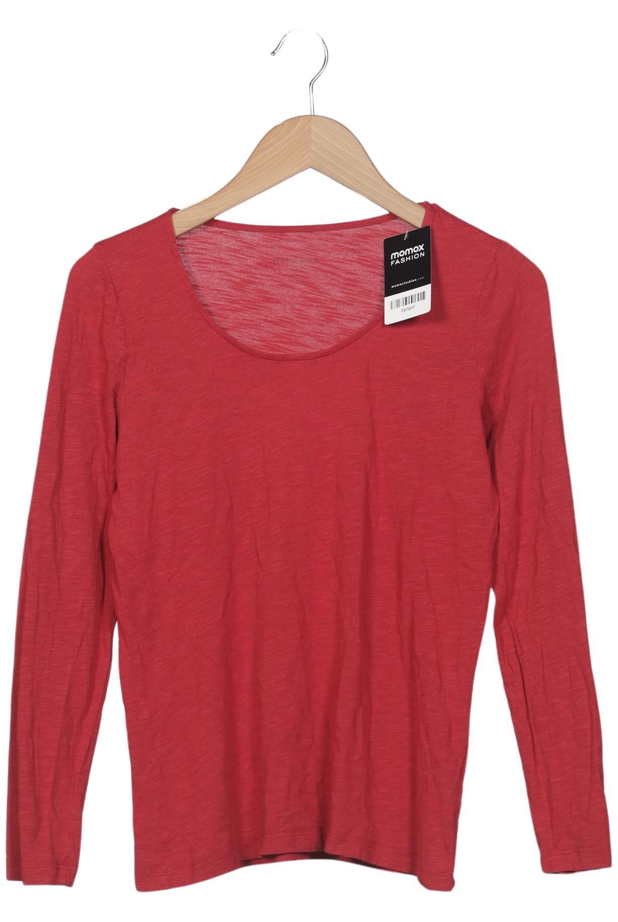 

hessnatur Damen Langarmshirt, rot, Gr. 36