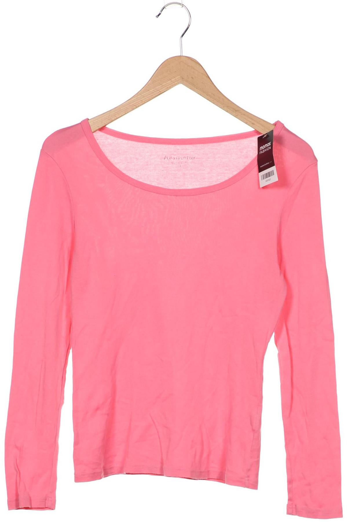 

hessnatur Damen Langarmshirt, pink, Gr. 38