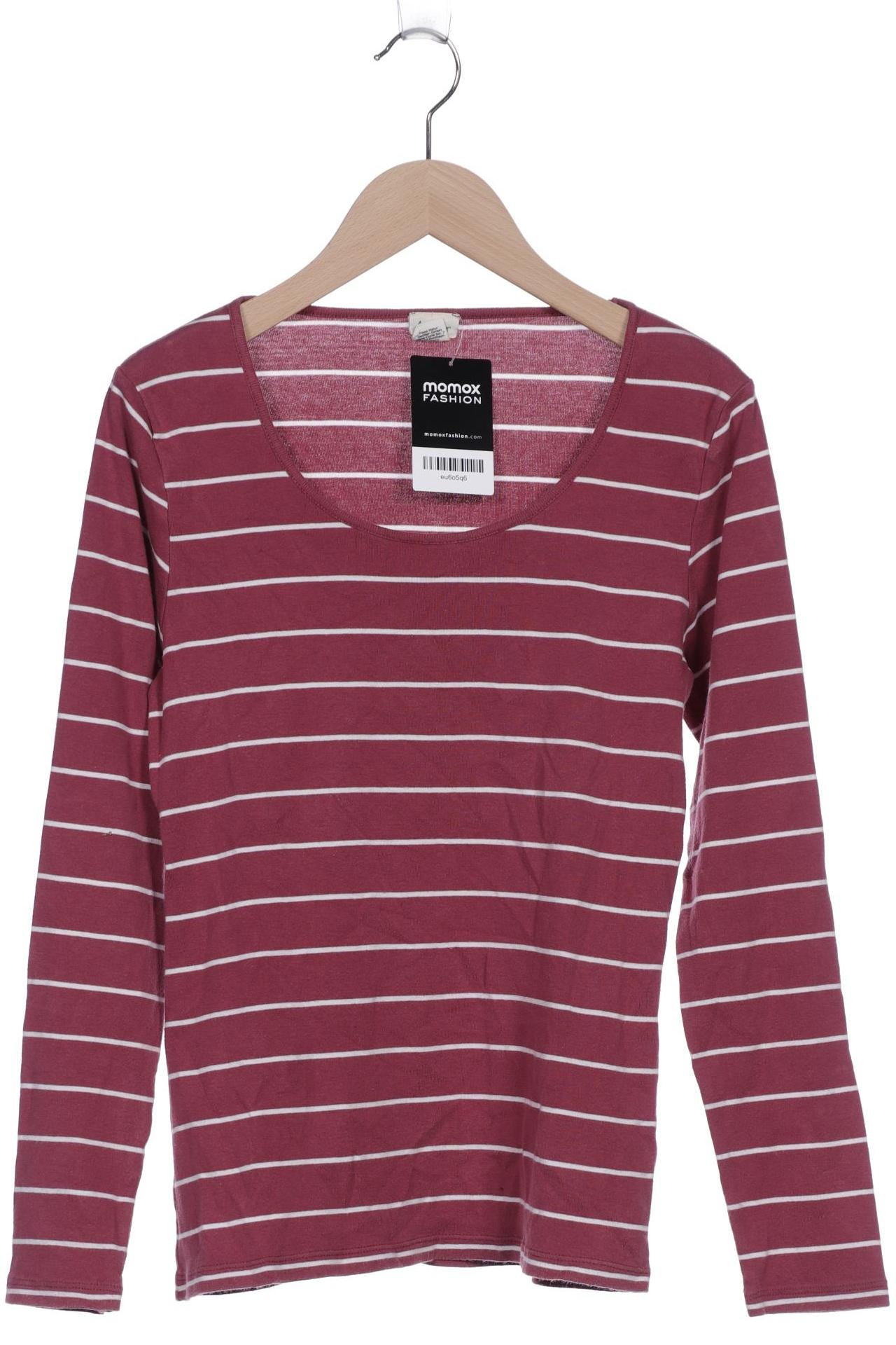 

hessnatur Damen Langarmshirt, bordeaux, Gr. 36