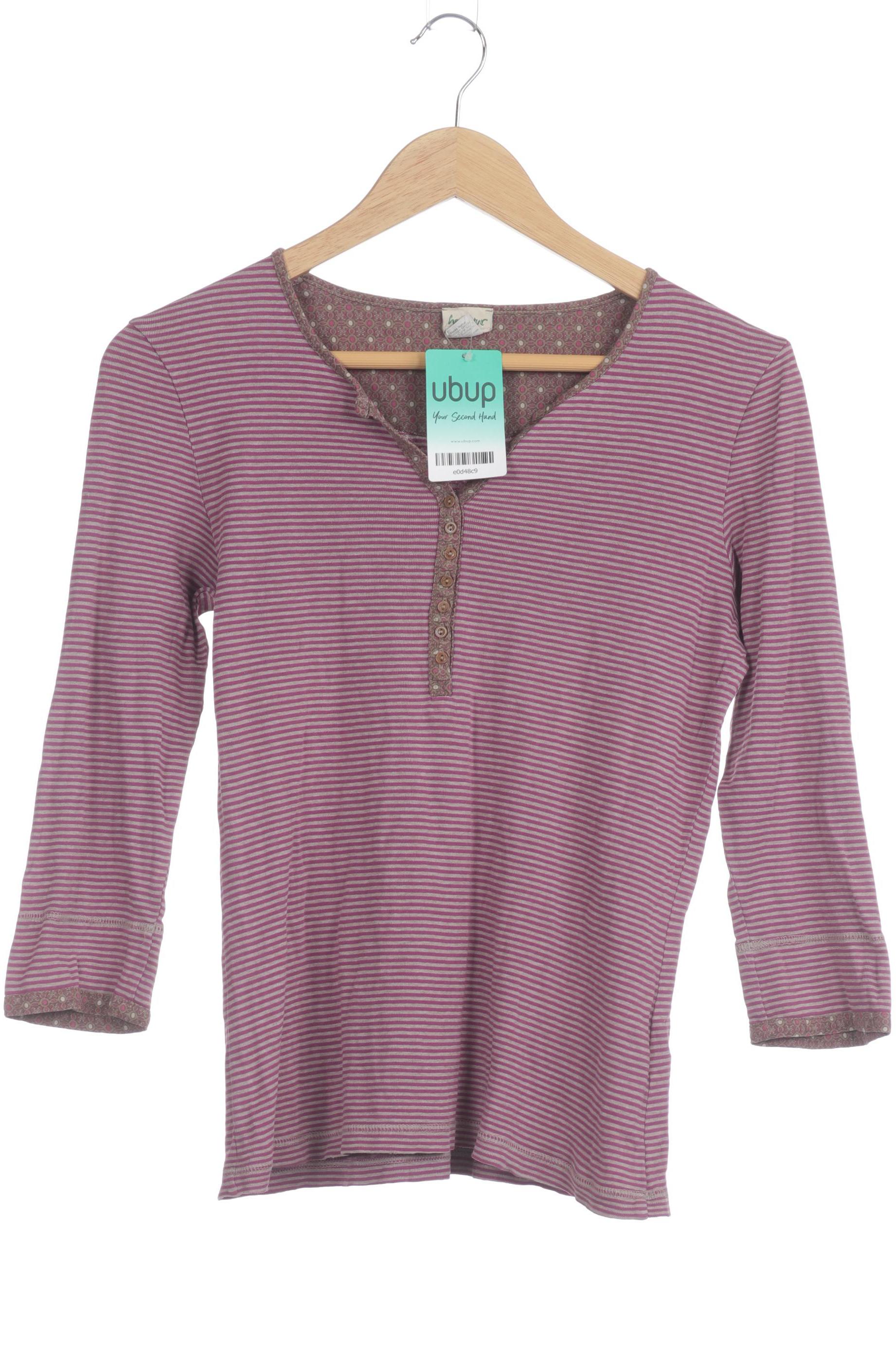 

hessnatur Damen Langarmshirt, pink, Gr. 36