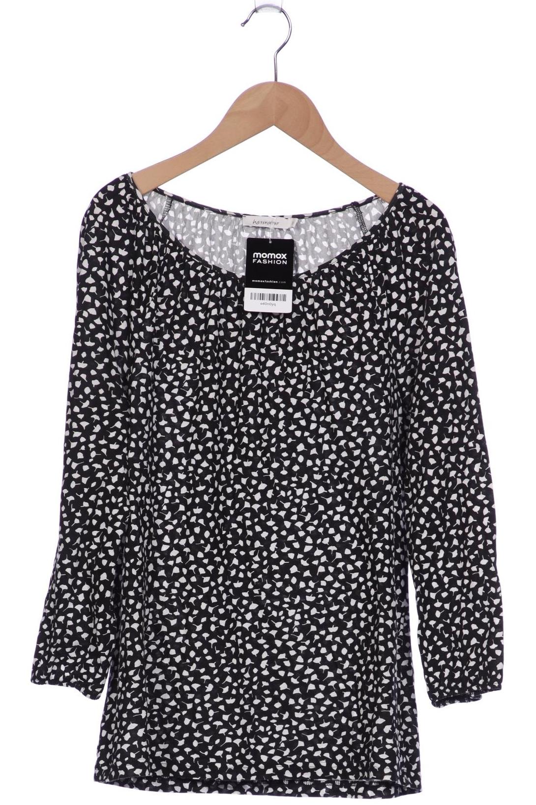 

hessnatur Damen Langarmshirt, schwarz, Gr. 38