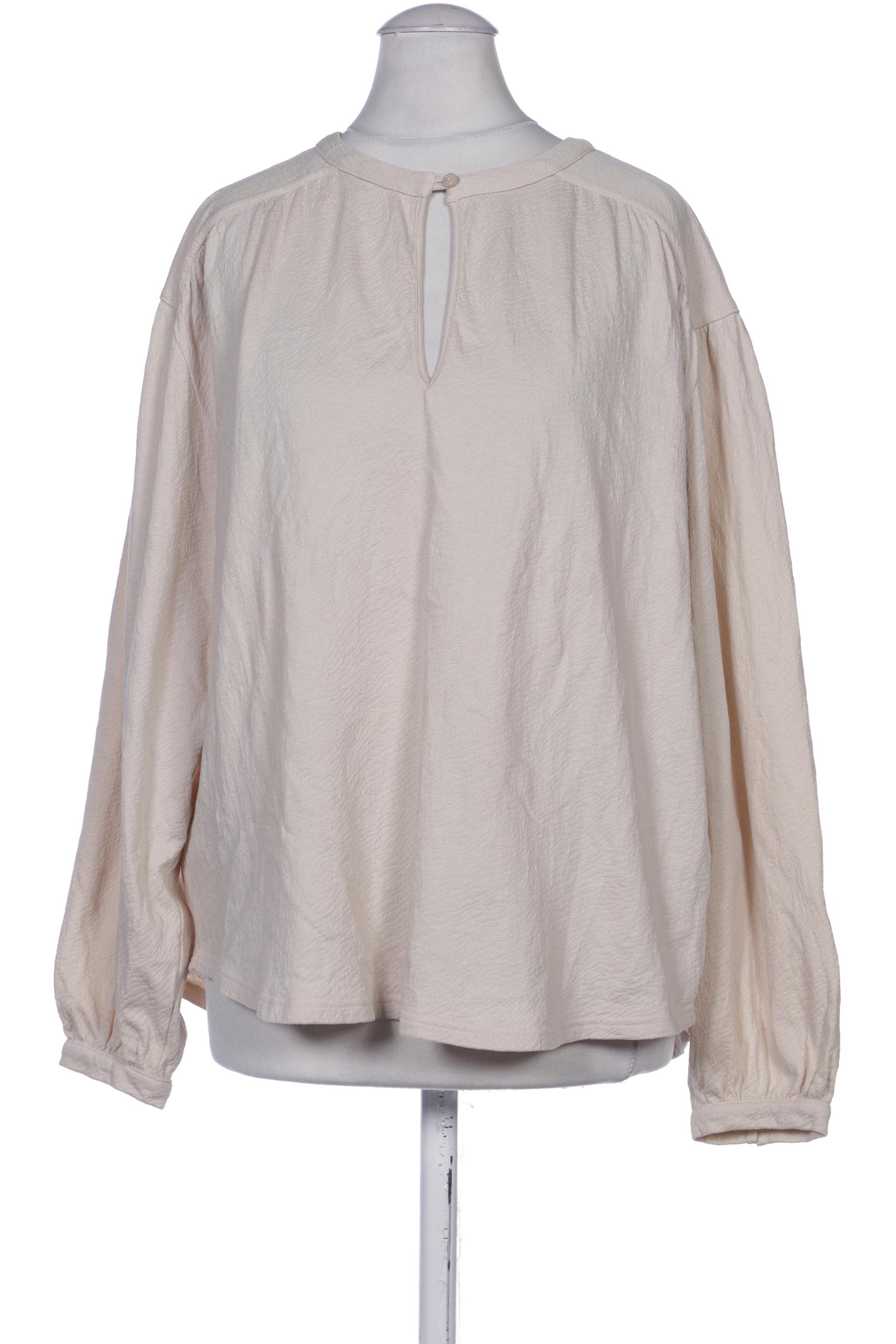 

hessnatur Damen Langarmshirt, beige, Gr. 34