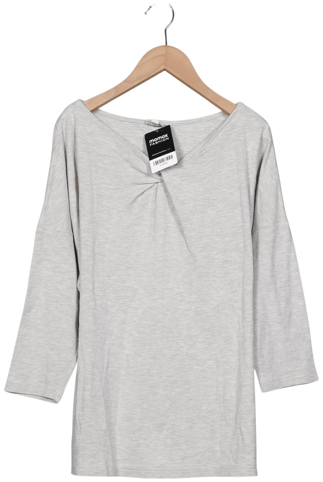 

hessnatur Damen Langarmshirt, grau, Gr. 42