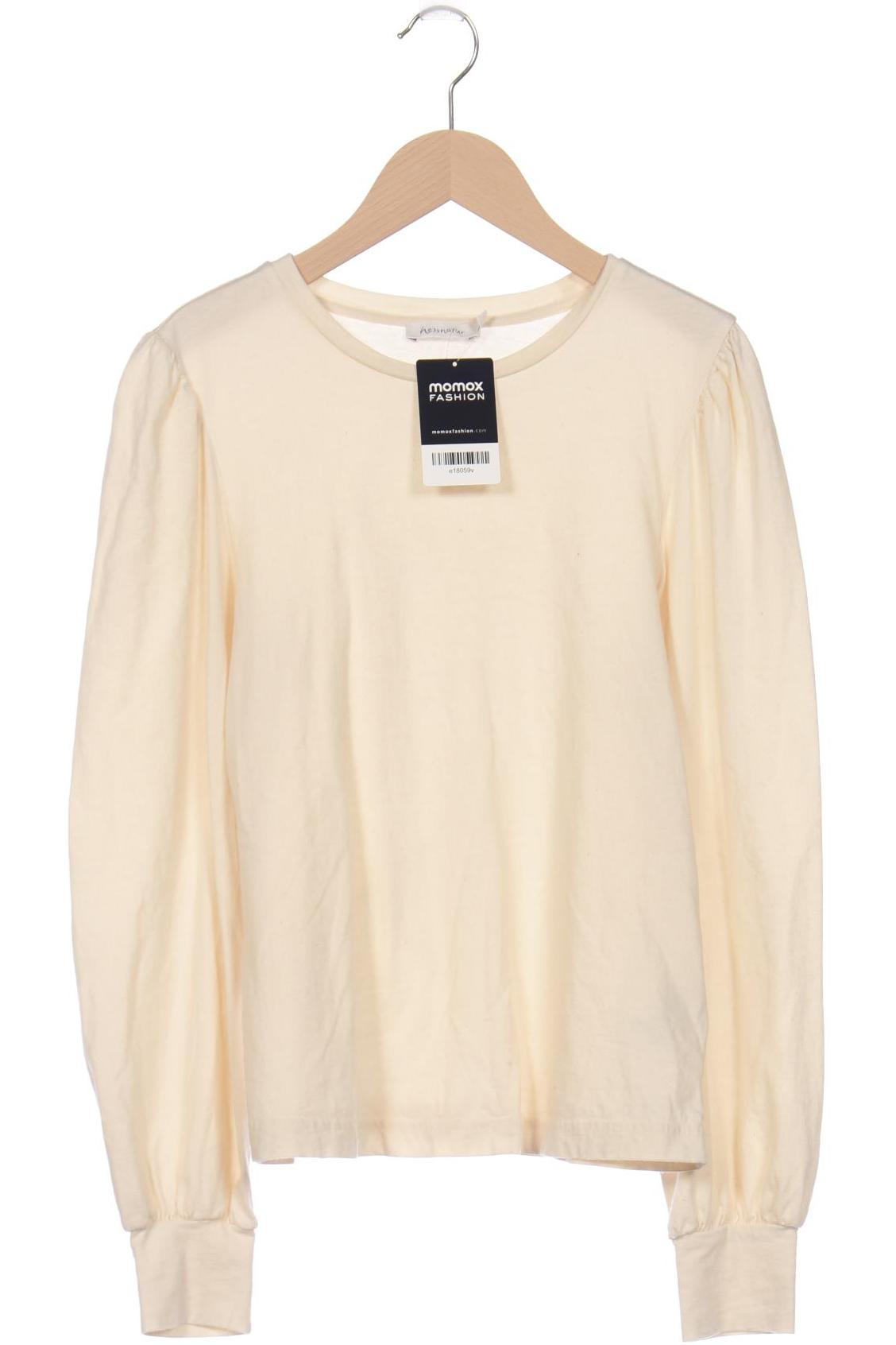 

hessnatur Damen Langarmshirt, cremeweiß, Gr. 34