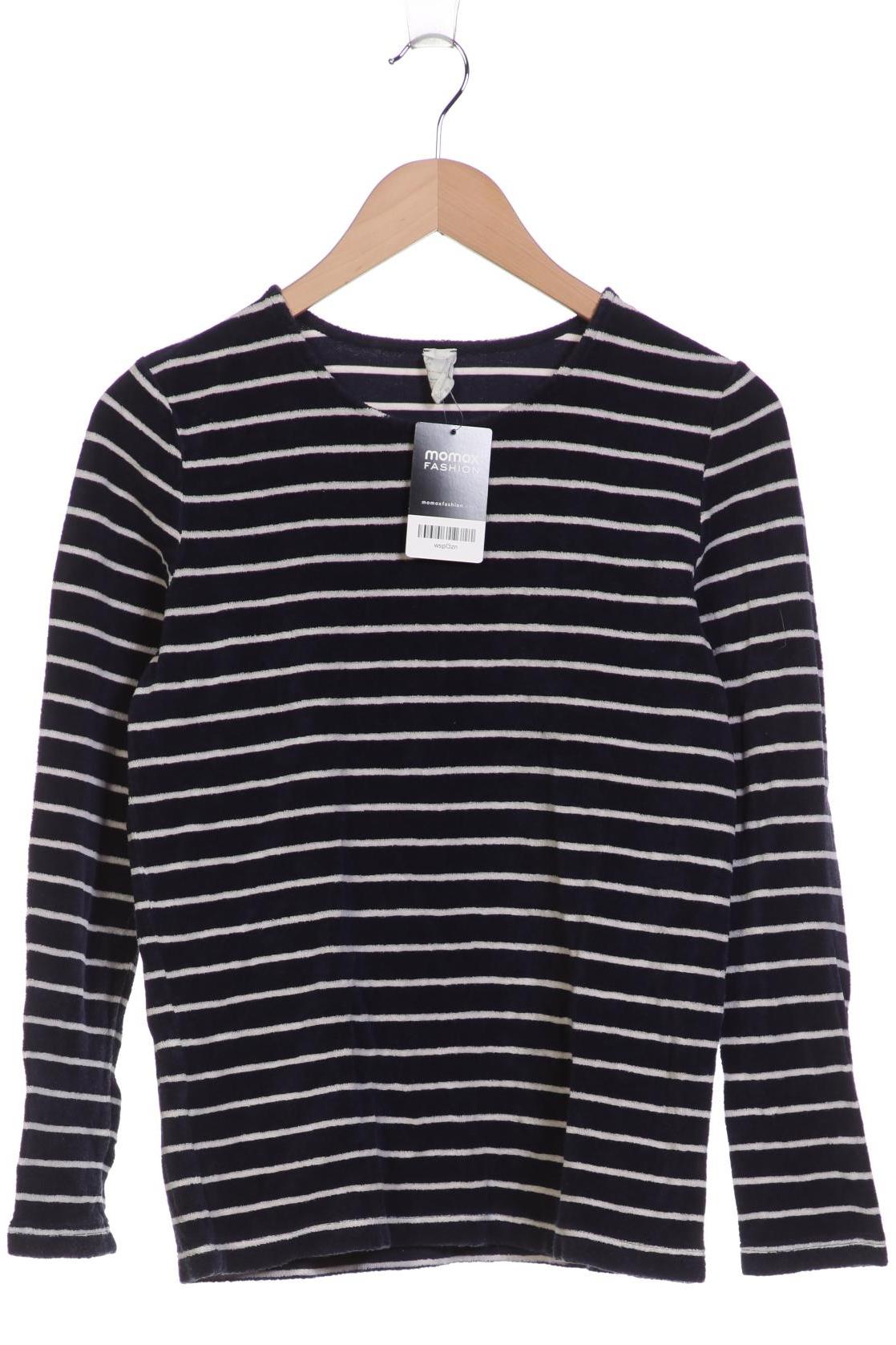 

hessnatur Damen Langarmshirt, marineblau, Gr. 34