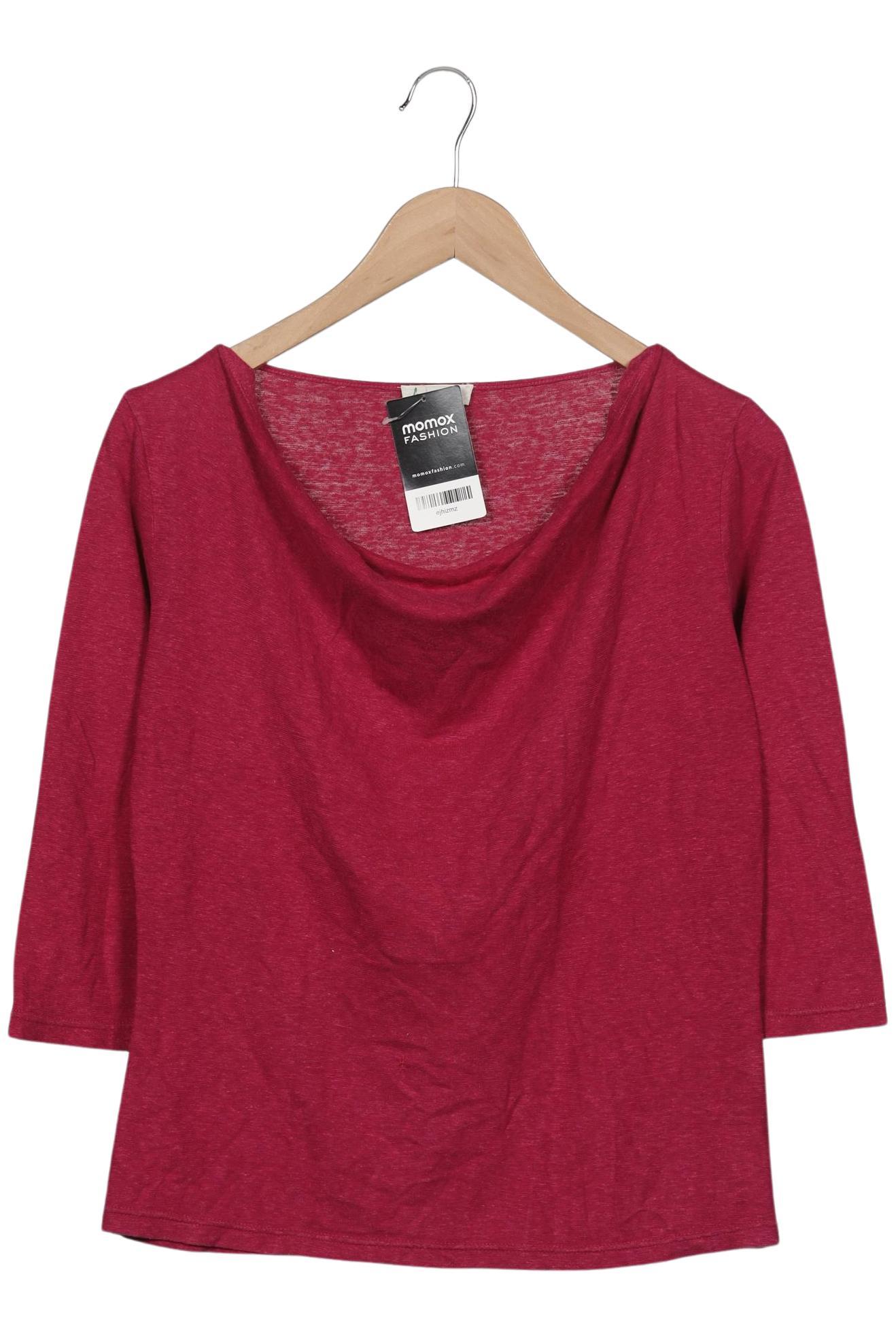 

hessnatur Damen Langarmshirt, rot, Gr. 36