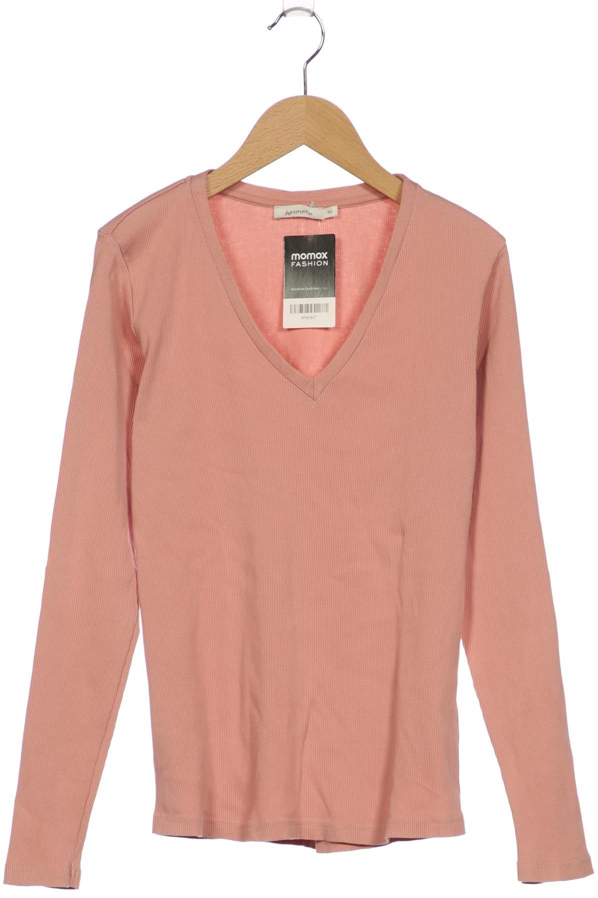 

hessnatur Damen Langarmshirt, pink, Gr. 40