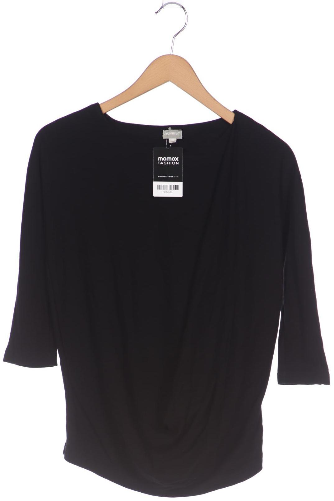 

hessnatur Damen Langarmshirt, schwarz, Gr. 34