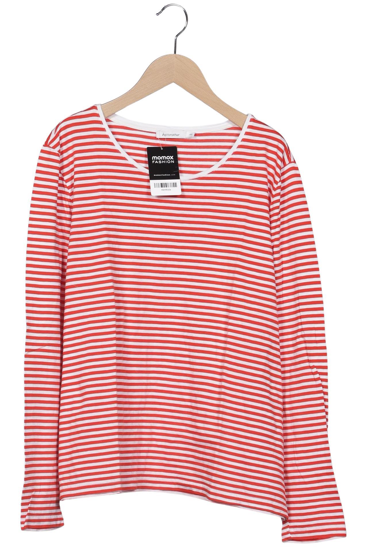 

hessnatur Damen Langarmshirt, rot, Gr. 46