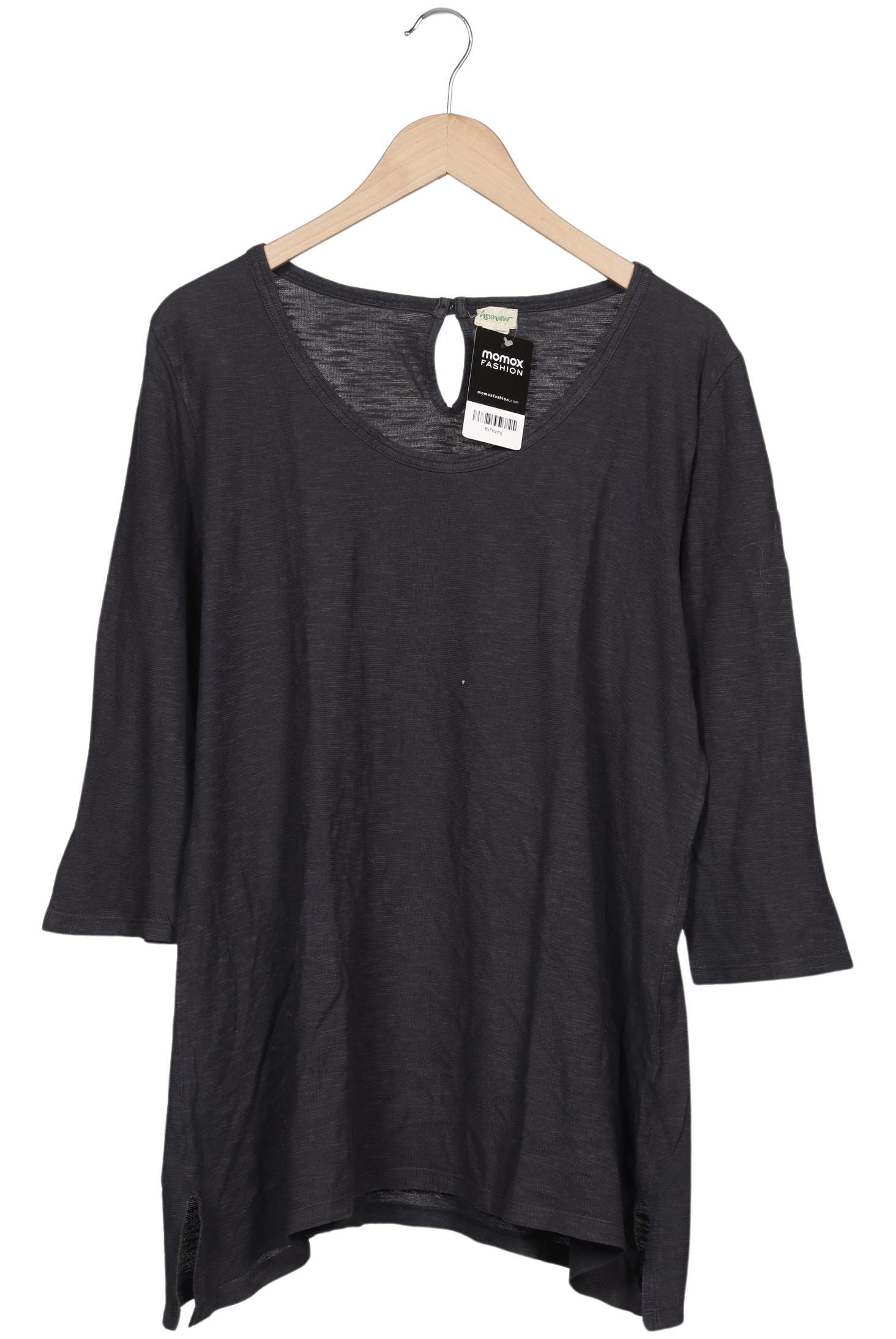 

hessnatur Damen Langarmshirt, marineblau, Gr. 44