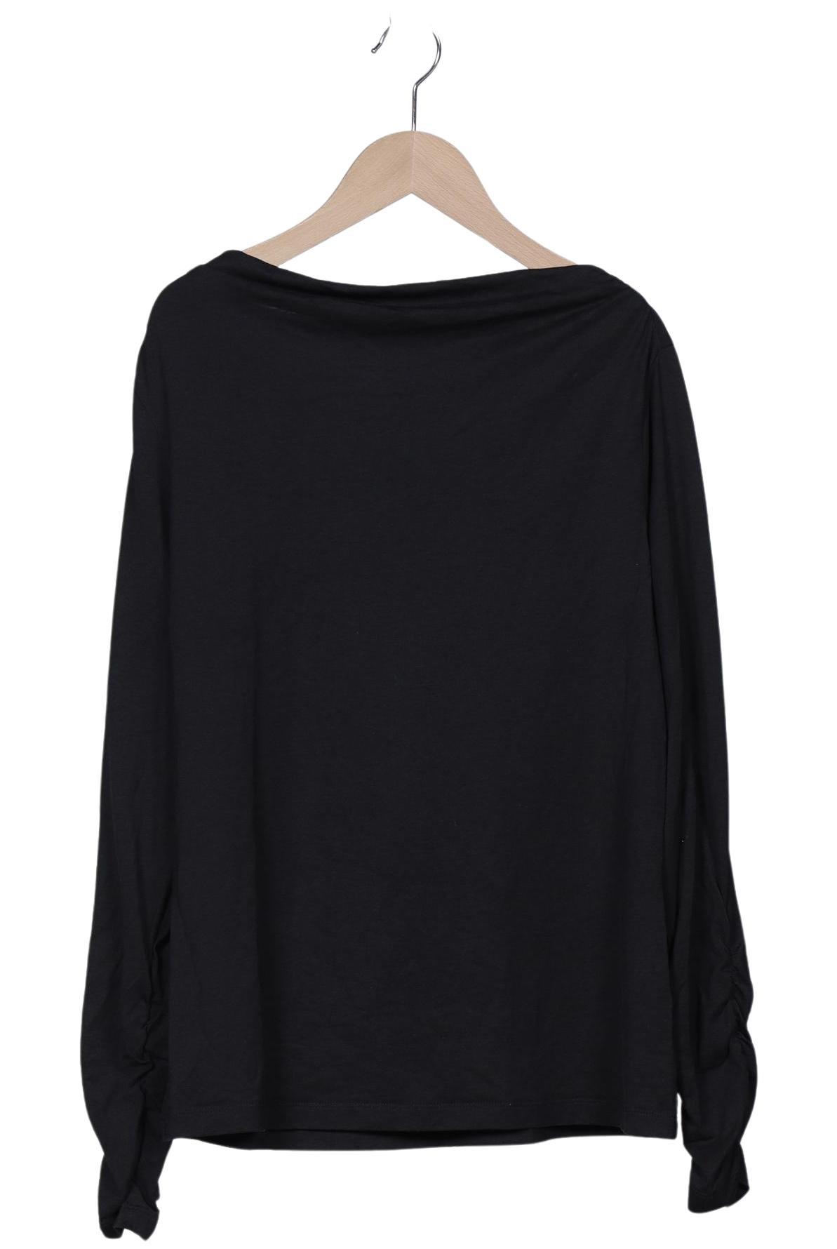 

hessnatur Damen Langarmshirt, schwarz, Gr. 40