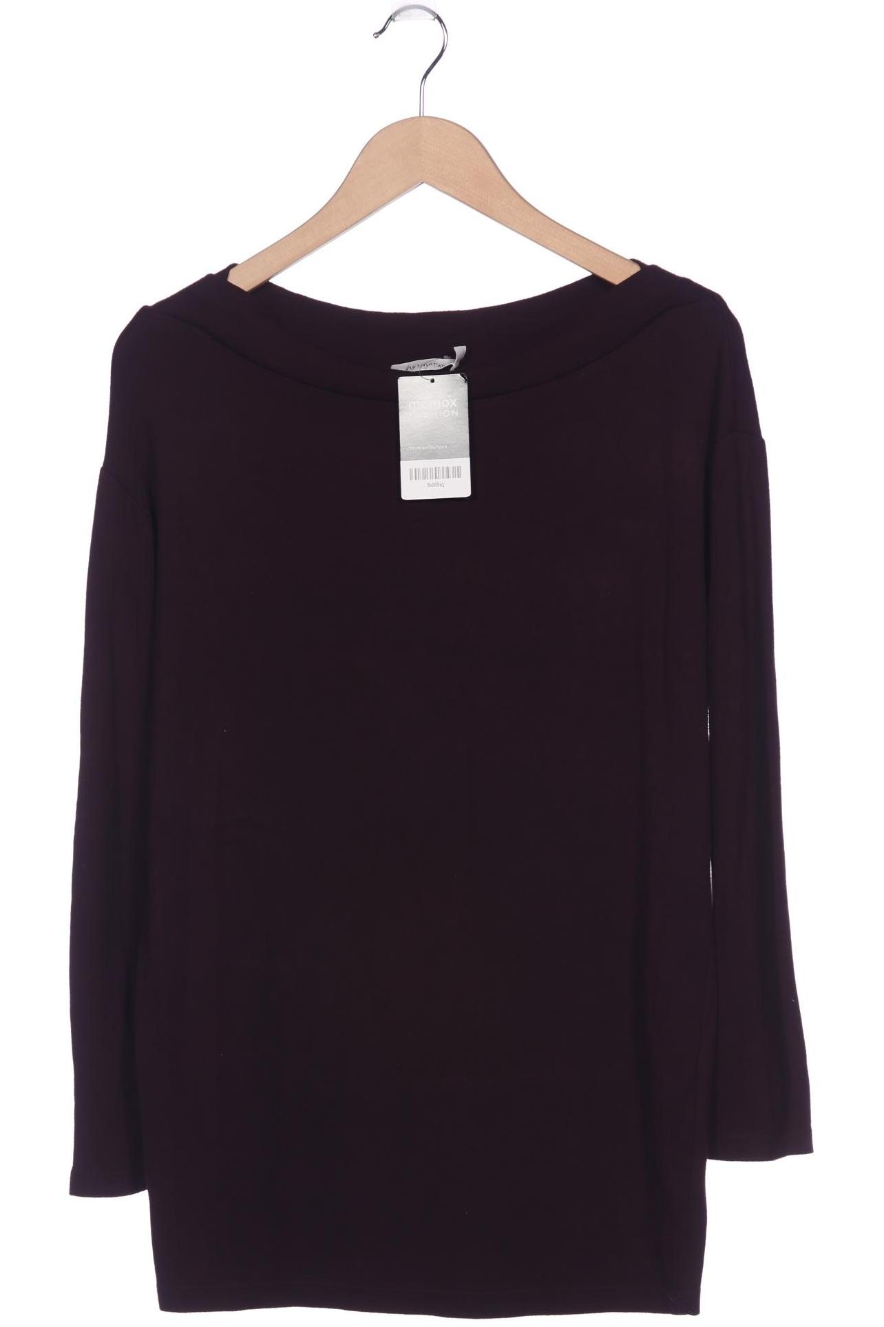 

hessnatur Damen Langarmshirt, bordeaux, Gr. 36