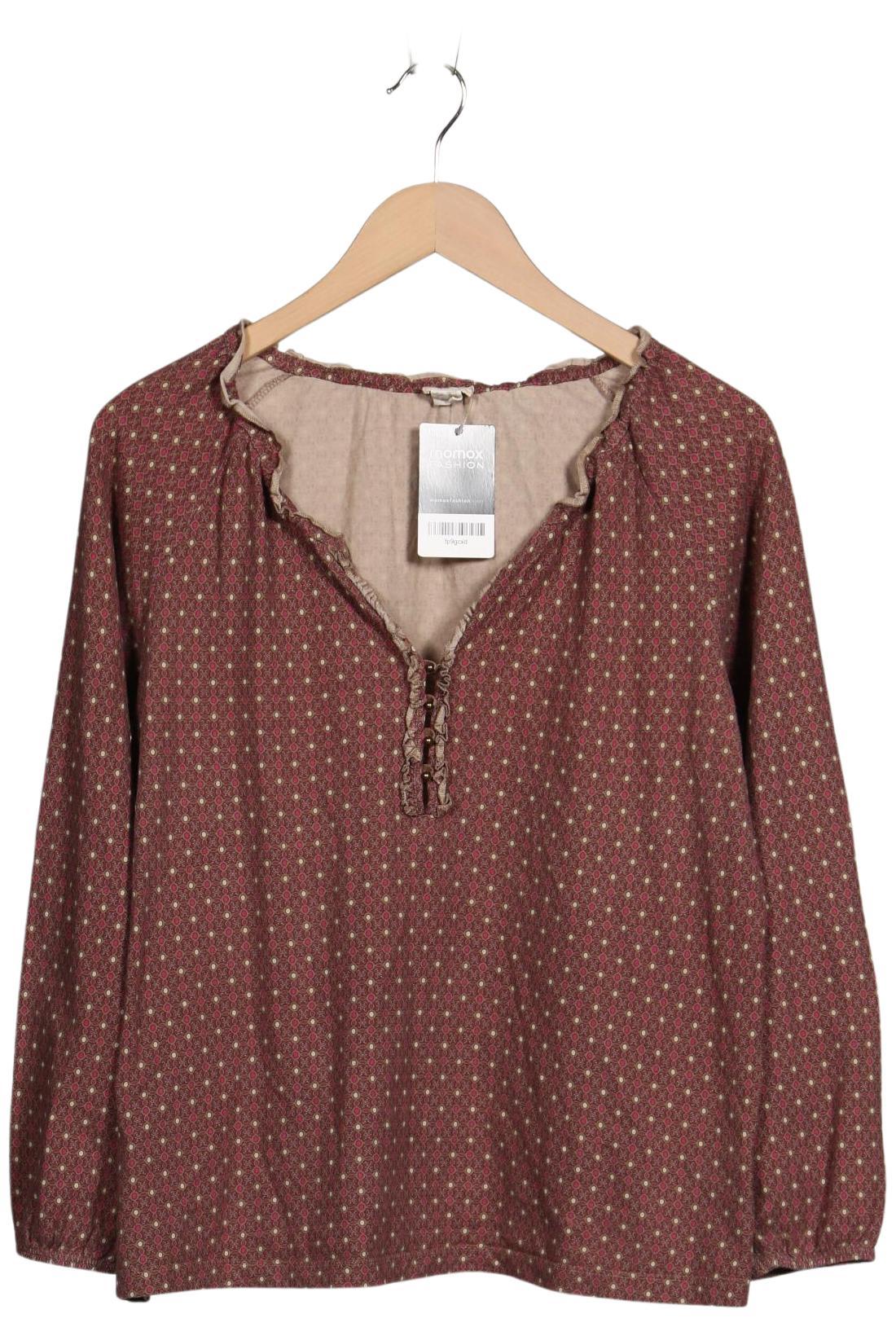 

hessnatur Damen Langarmshirt, mehrfarbig, Gr. 40