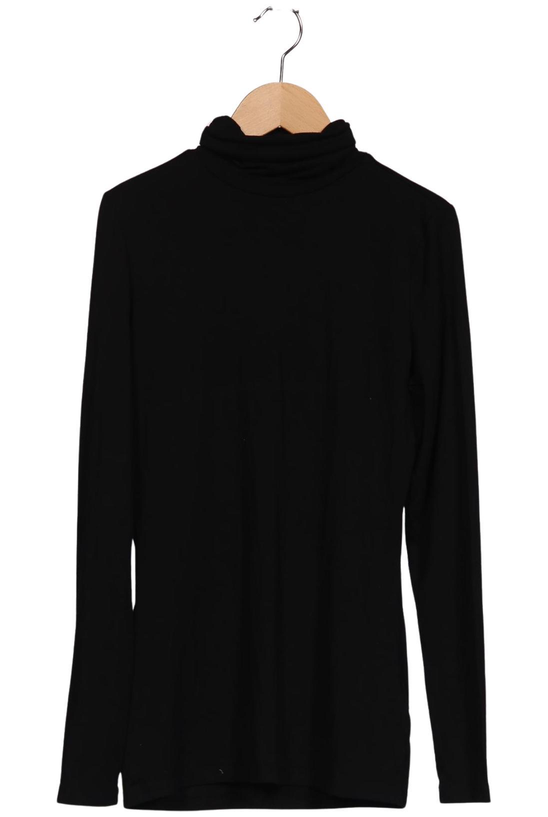 

hessnatur Damen Langarmshirt, schwarz, Gr. 38