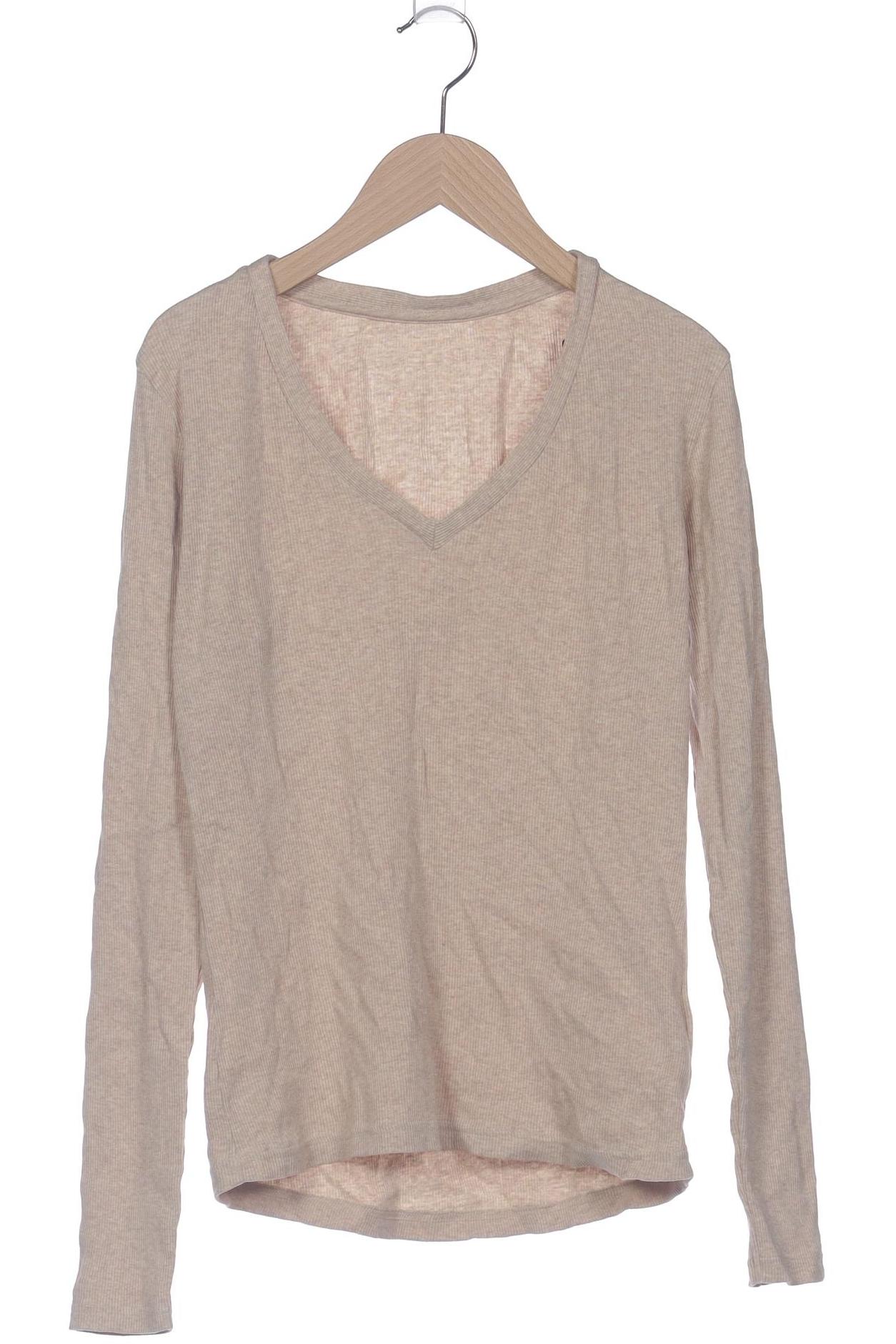 Thumbnail - hessnatur Damen Langarmshirt, beige, Gr. 42