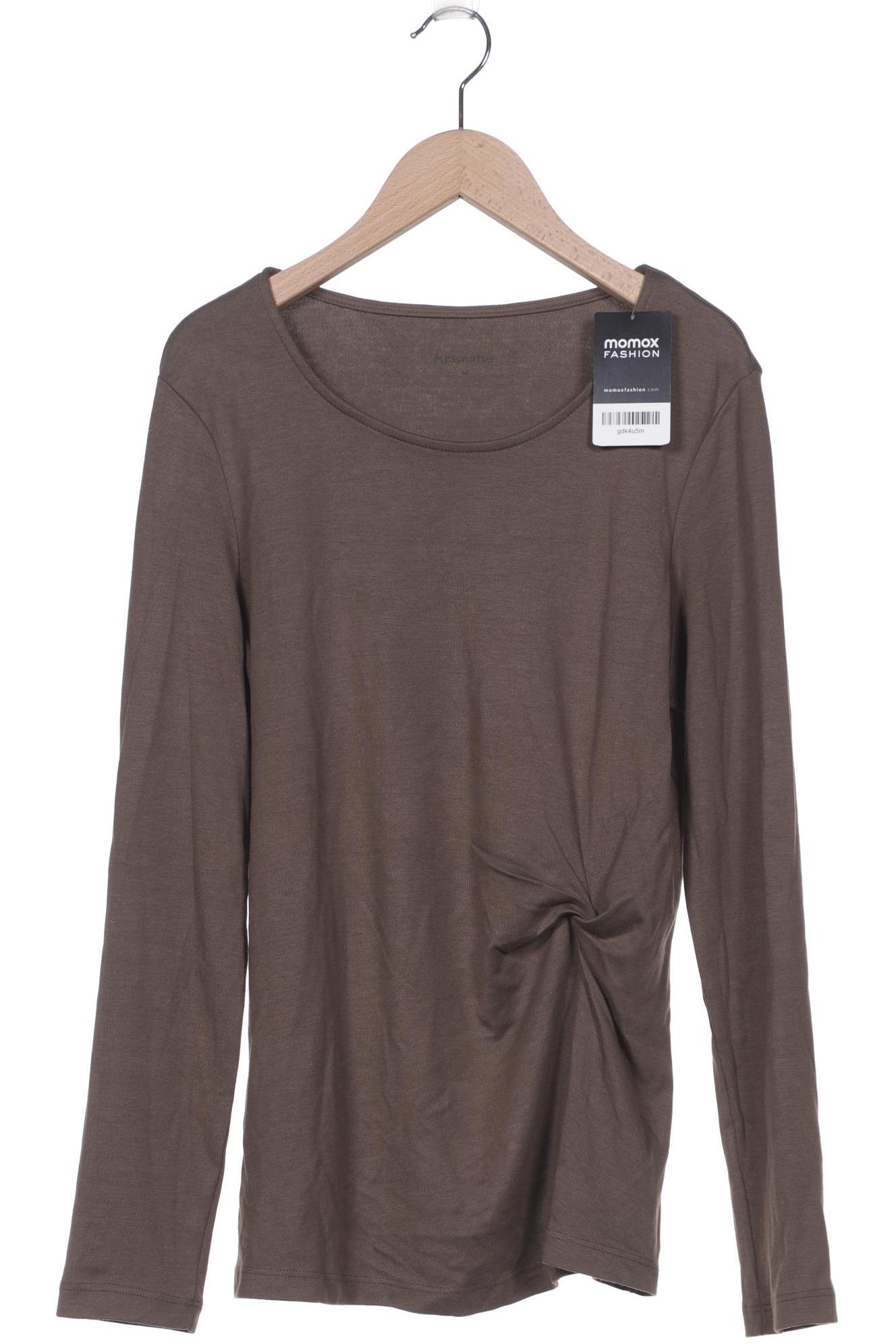 

hessnatur Damen Langarmshirt, braun