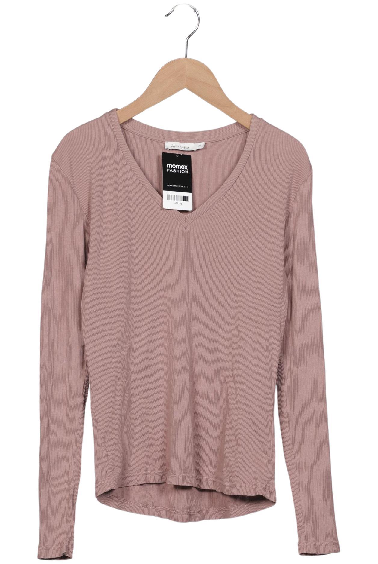 

hessnatur Damen Langarmshirt, pink, Gr. 38