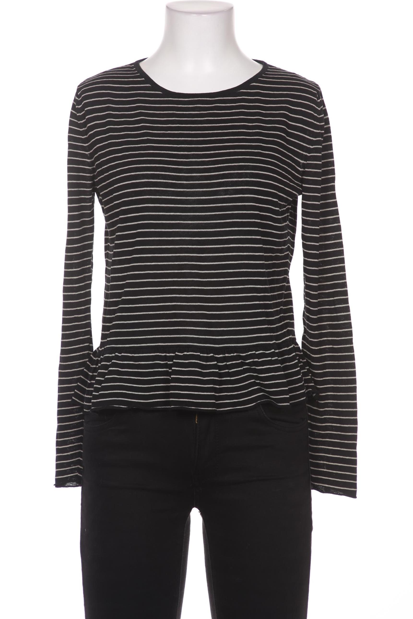 

hessnatur Damen Langarmshirt, schwarz, Gr. 34