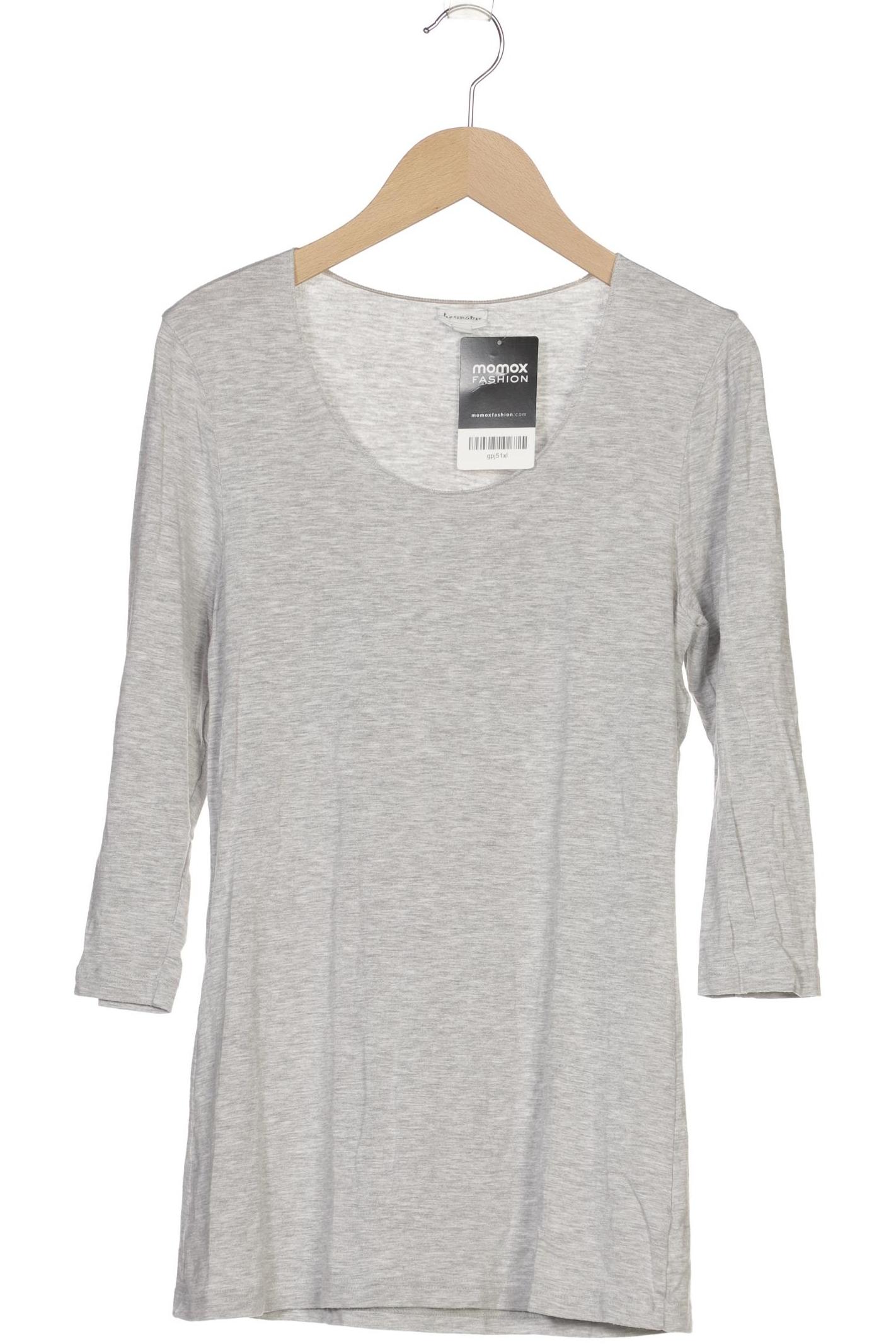 

hessnatur Damen Langarmshirt, grau, Gr. 40