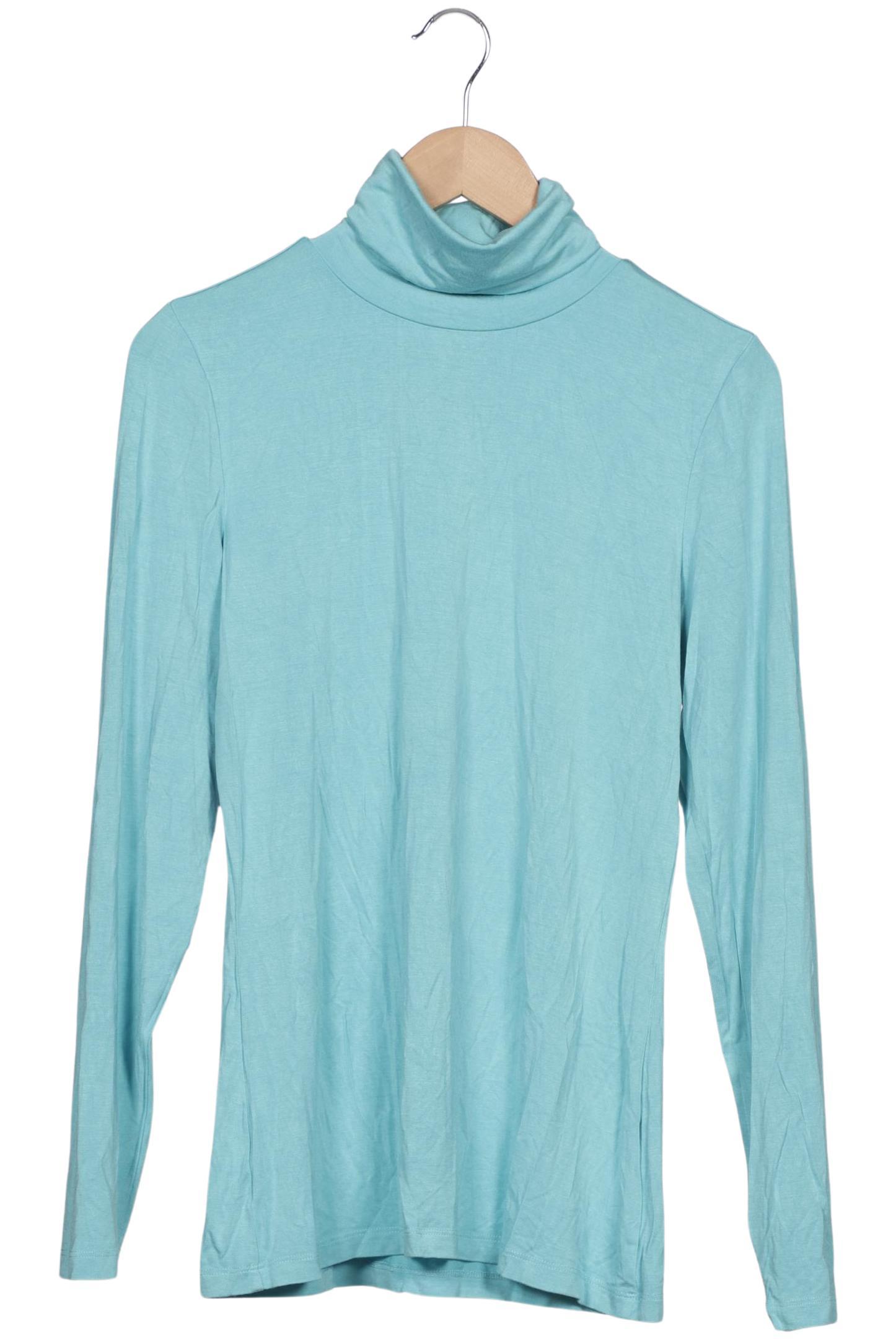 

hessnatur Damen Langarmshirt, hellblau, Gr. 42