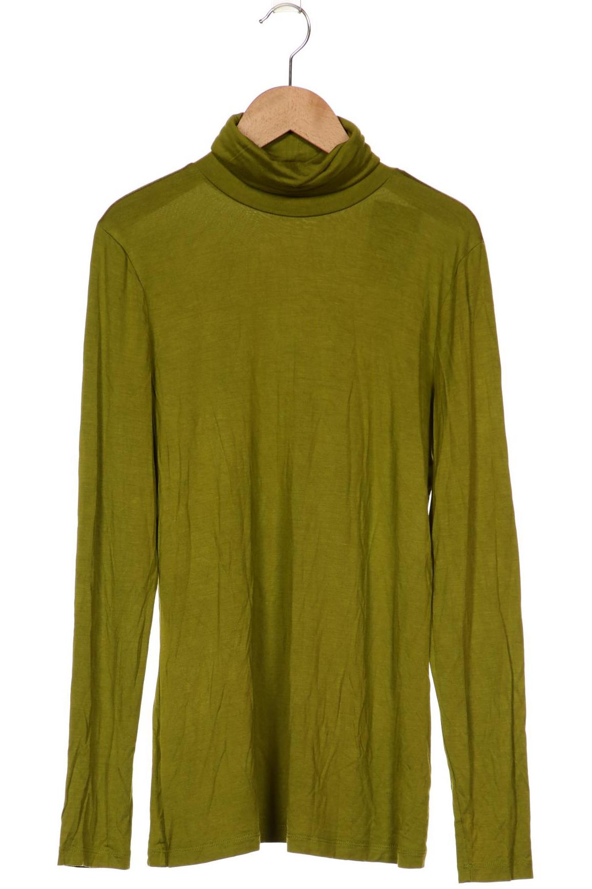

hessnatur Damen Langarmshirt, grün, Gr. 40