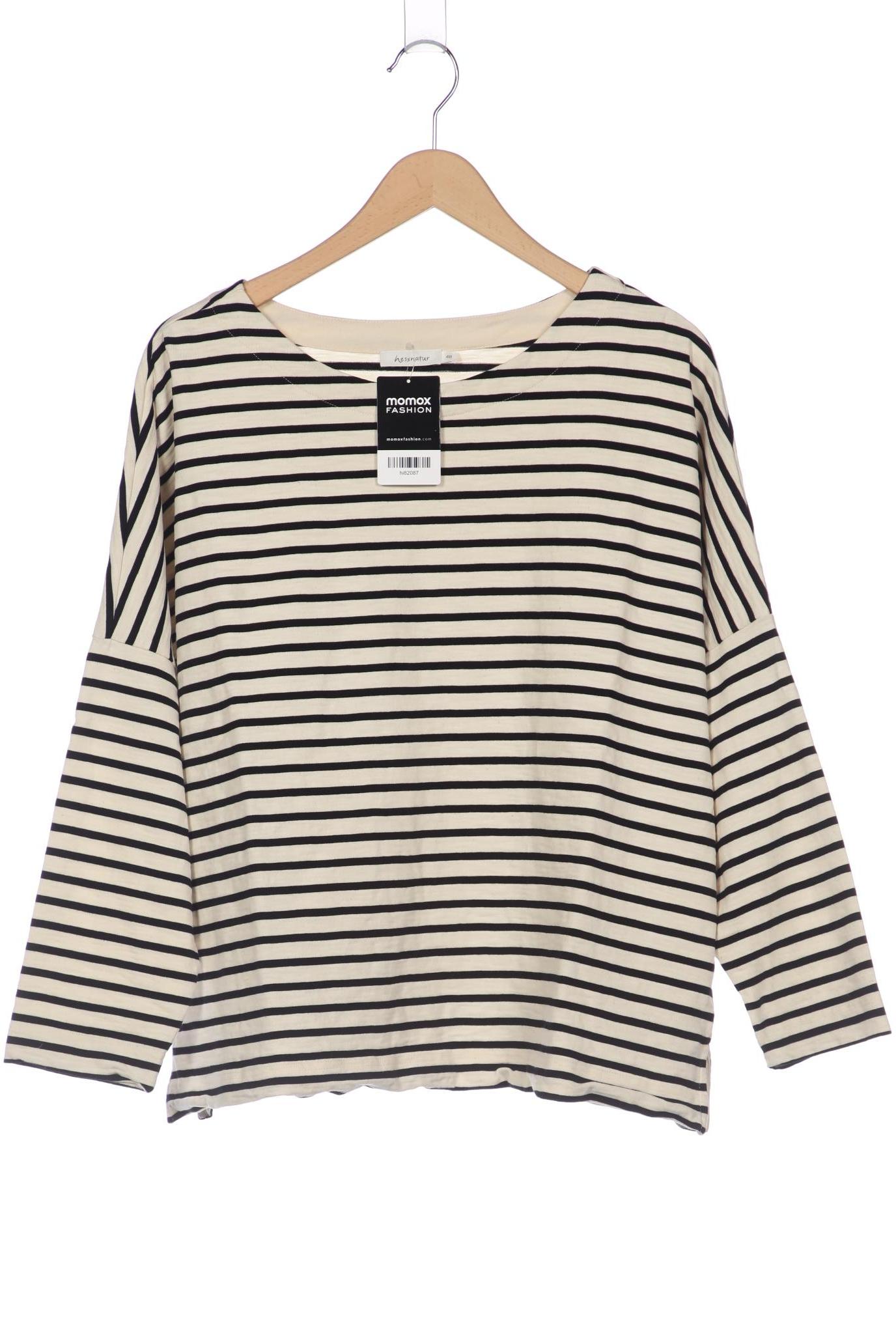 

hessnatur Damen Langarmshirt, beige, Gr. 48