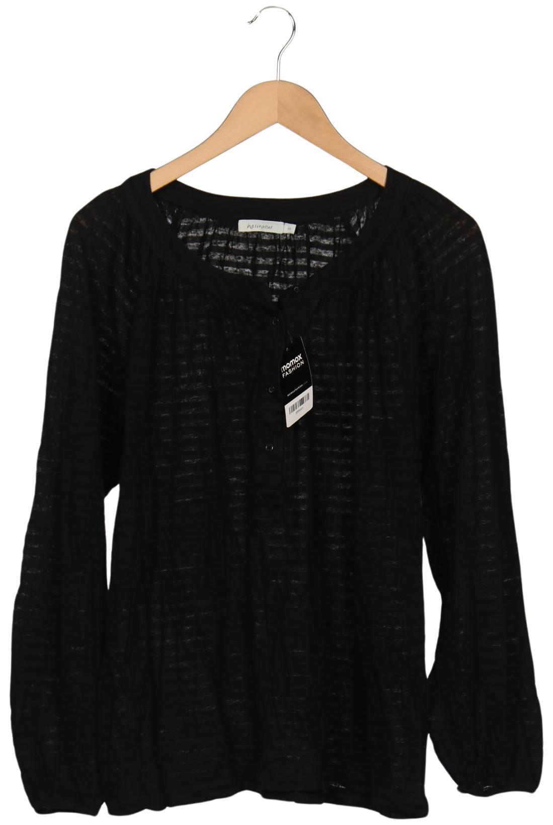 

hessnatur Damen Langarmshirt, schwarz, Gr. 44