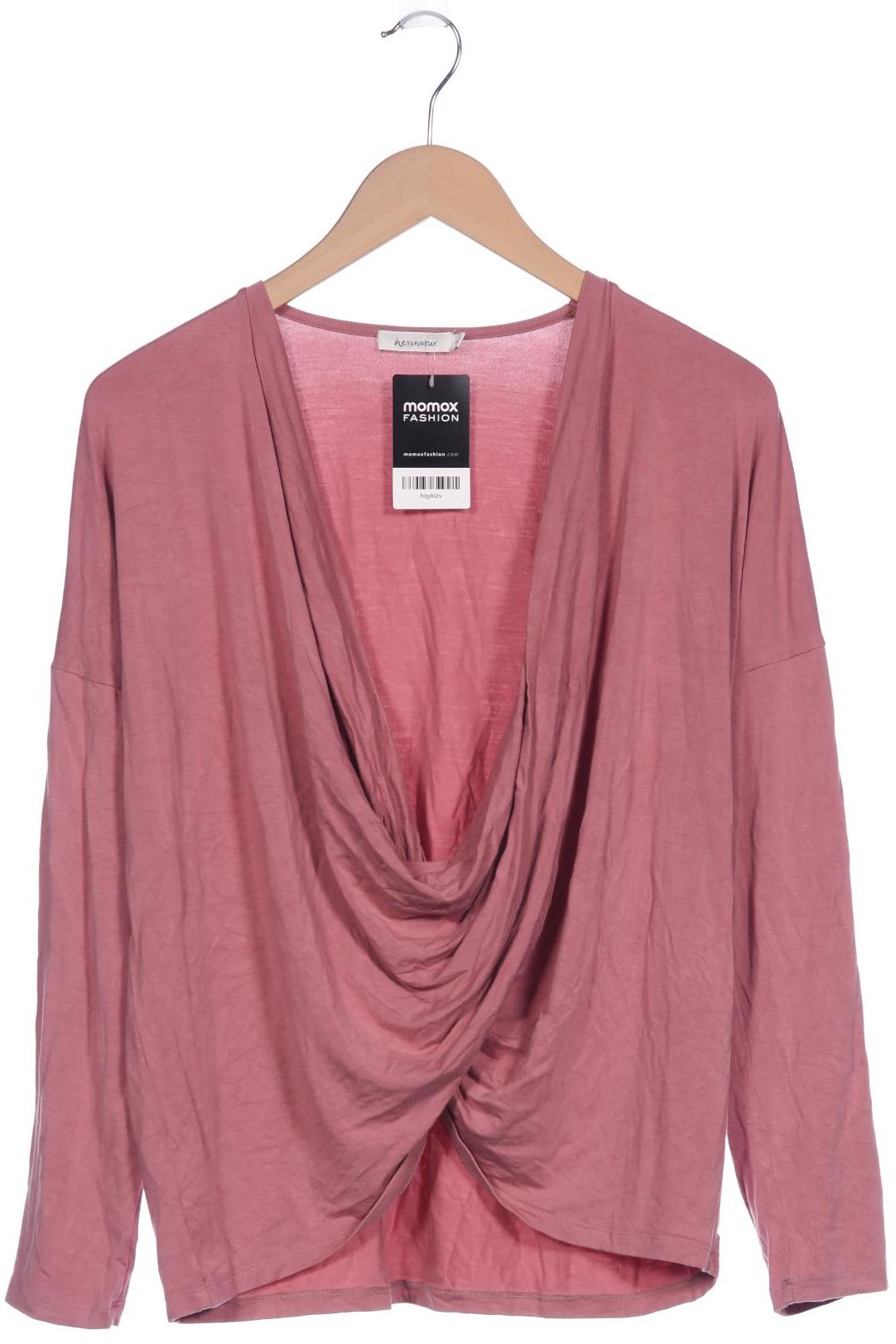 

hessnatur Damen Langarmshirt, pink, Gr. 44