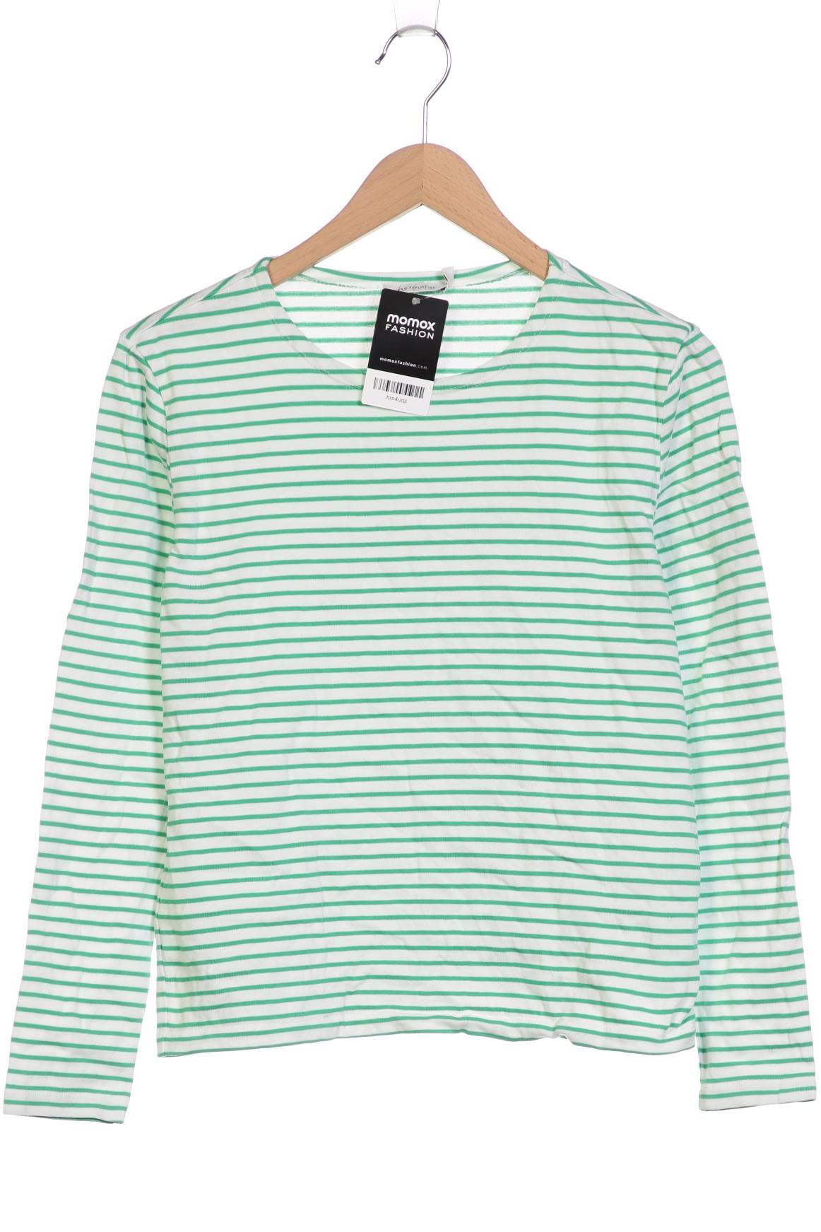 

hessnatur Damen Langarmshirt, grün, Gr. 36