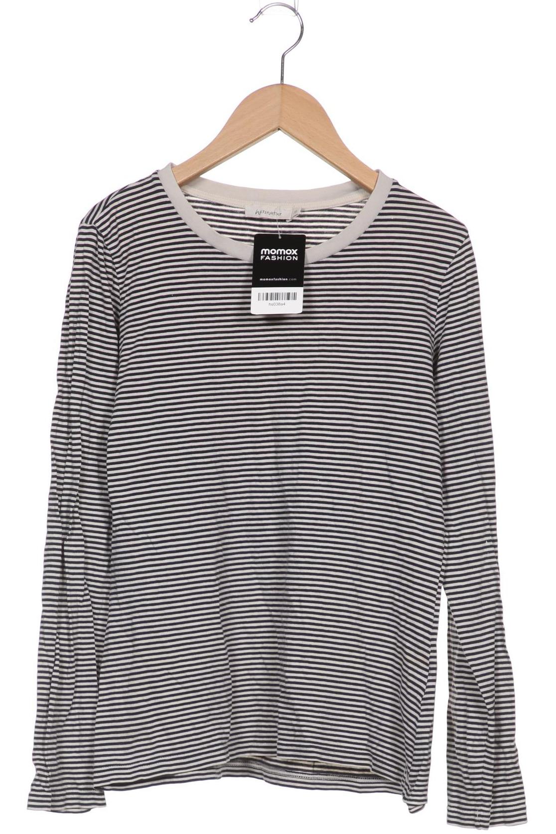 

hessnatur Damen Langarmshirt, marineblau, Gr. 38