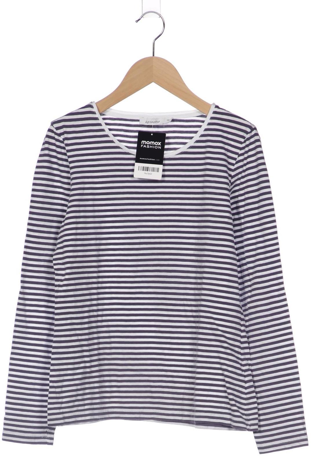 

hessnatur Damen Langarmshirt, marineblau, Gr. 38