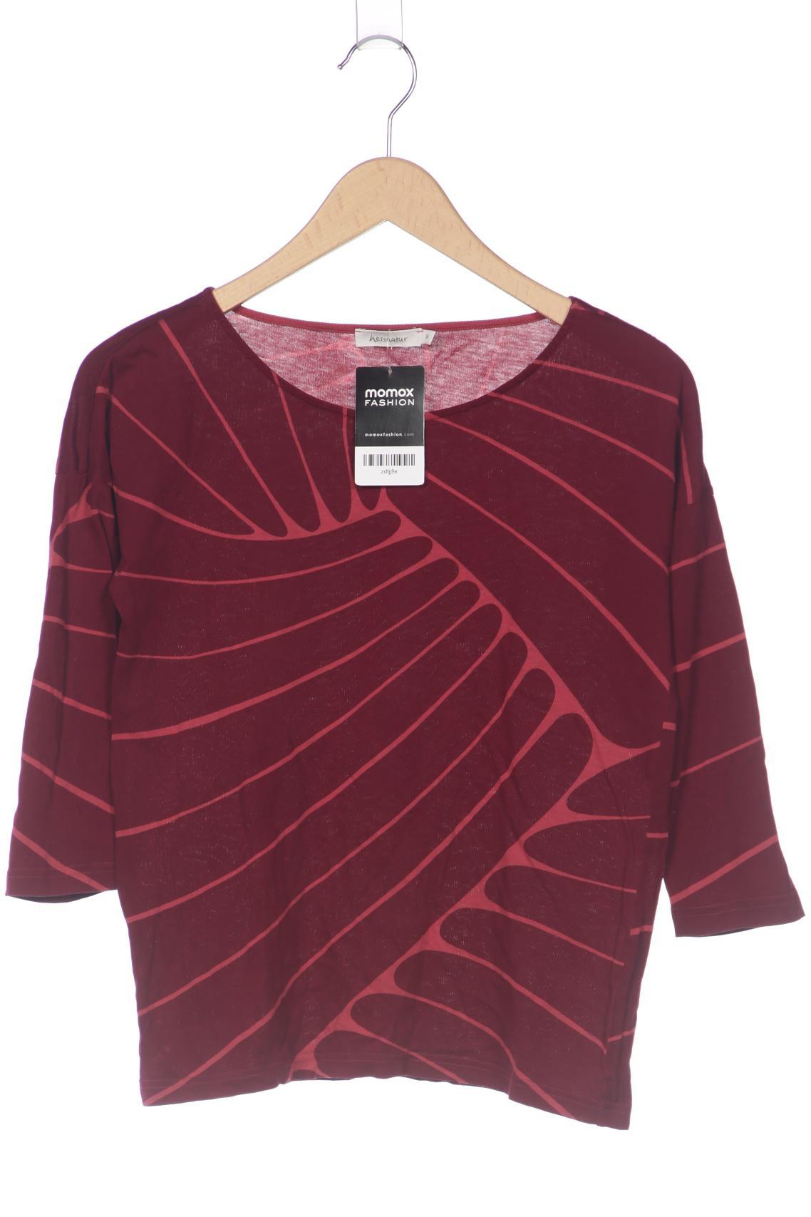 

hessnatur Damen Langarmshirt, bordeaux, Gr. 36